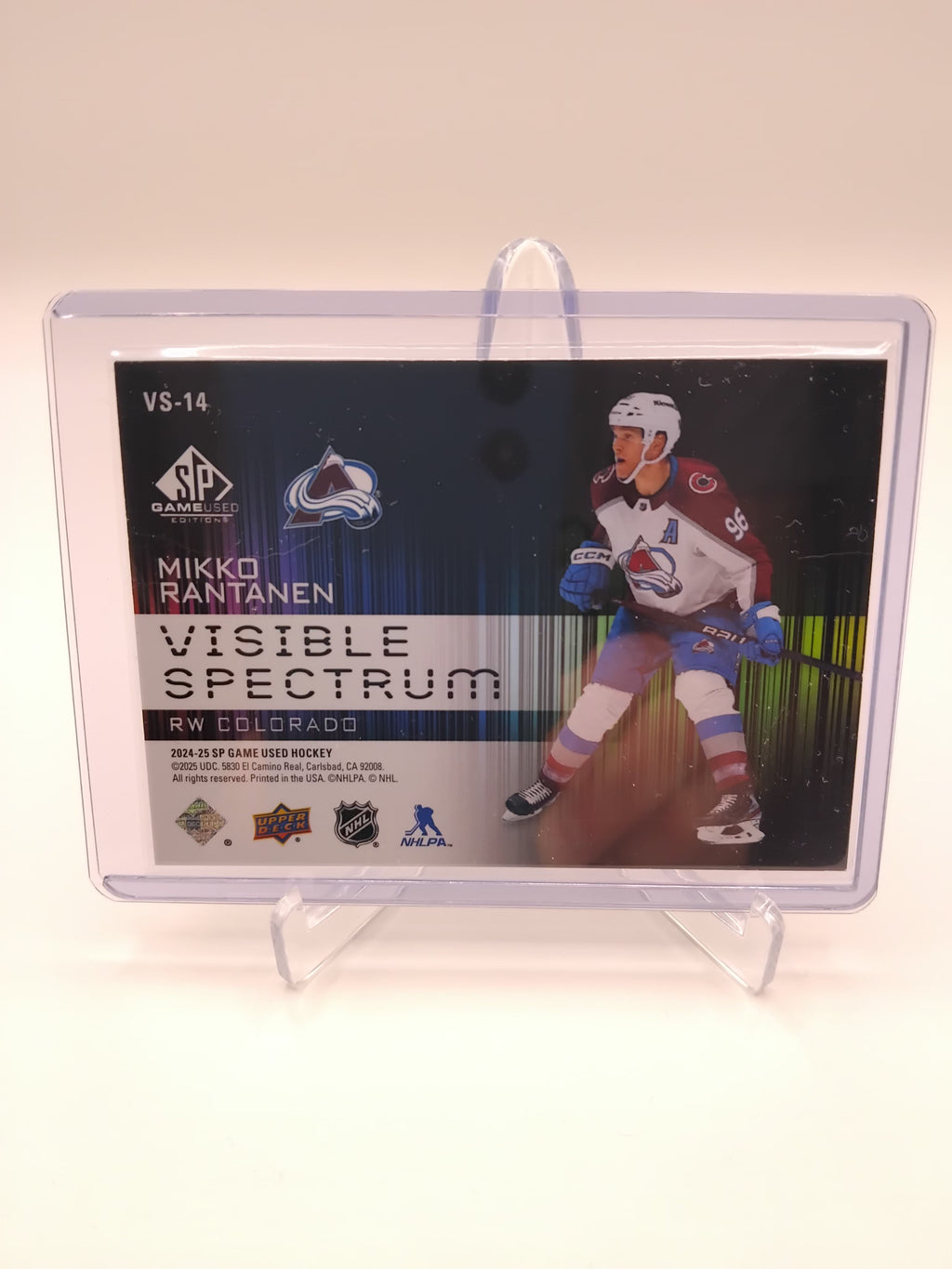 2024-25 SP Game Used Mikko Rantanen Visible Spectrum