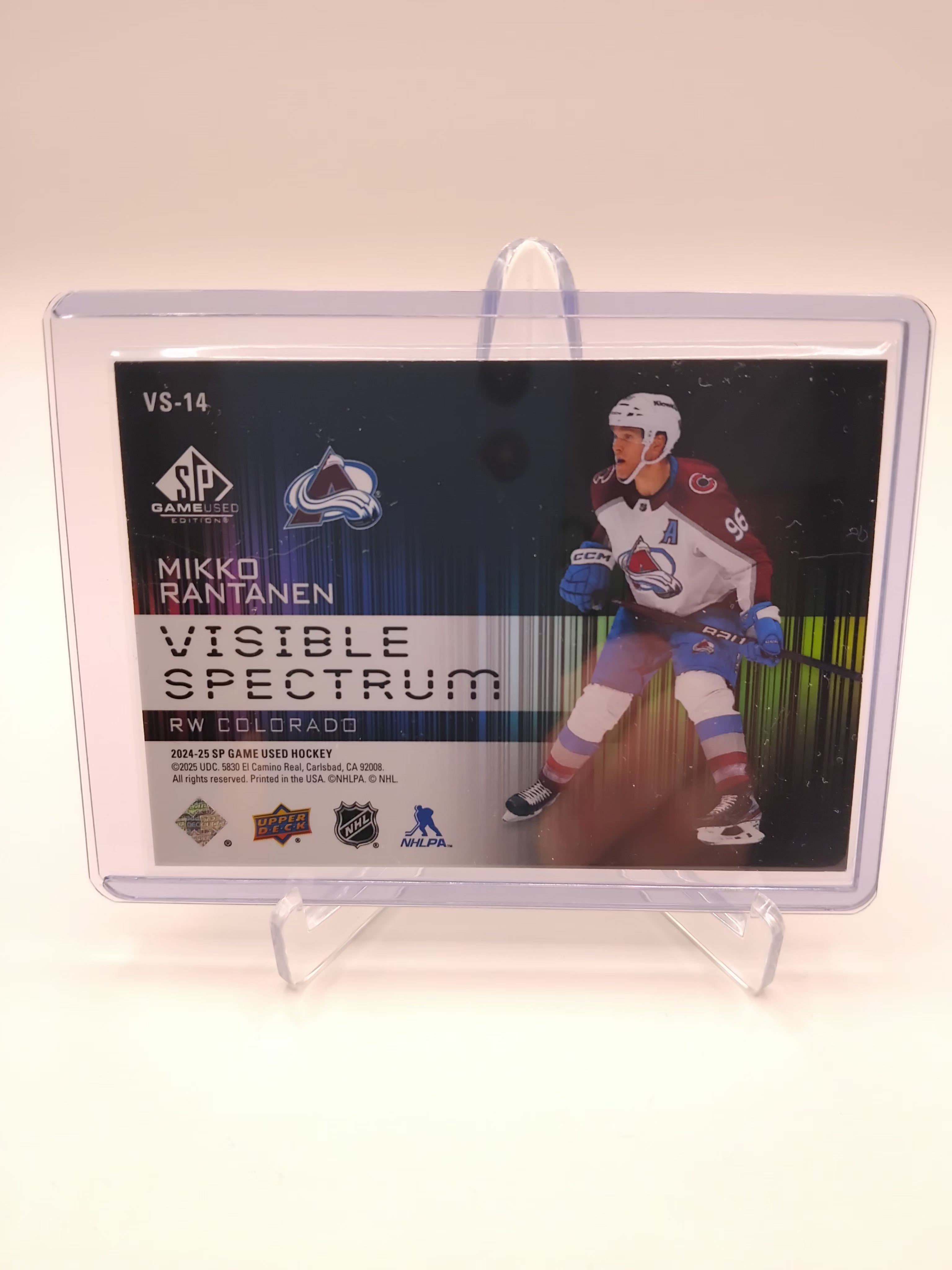 2024-25 SP Game Used Mikko Rantanen Visible Spectrum