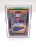 2021-22 Stature Justin Barron Rookie Patch Auto 8/8