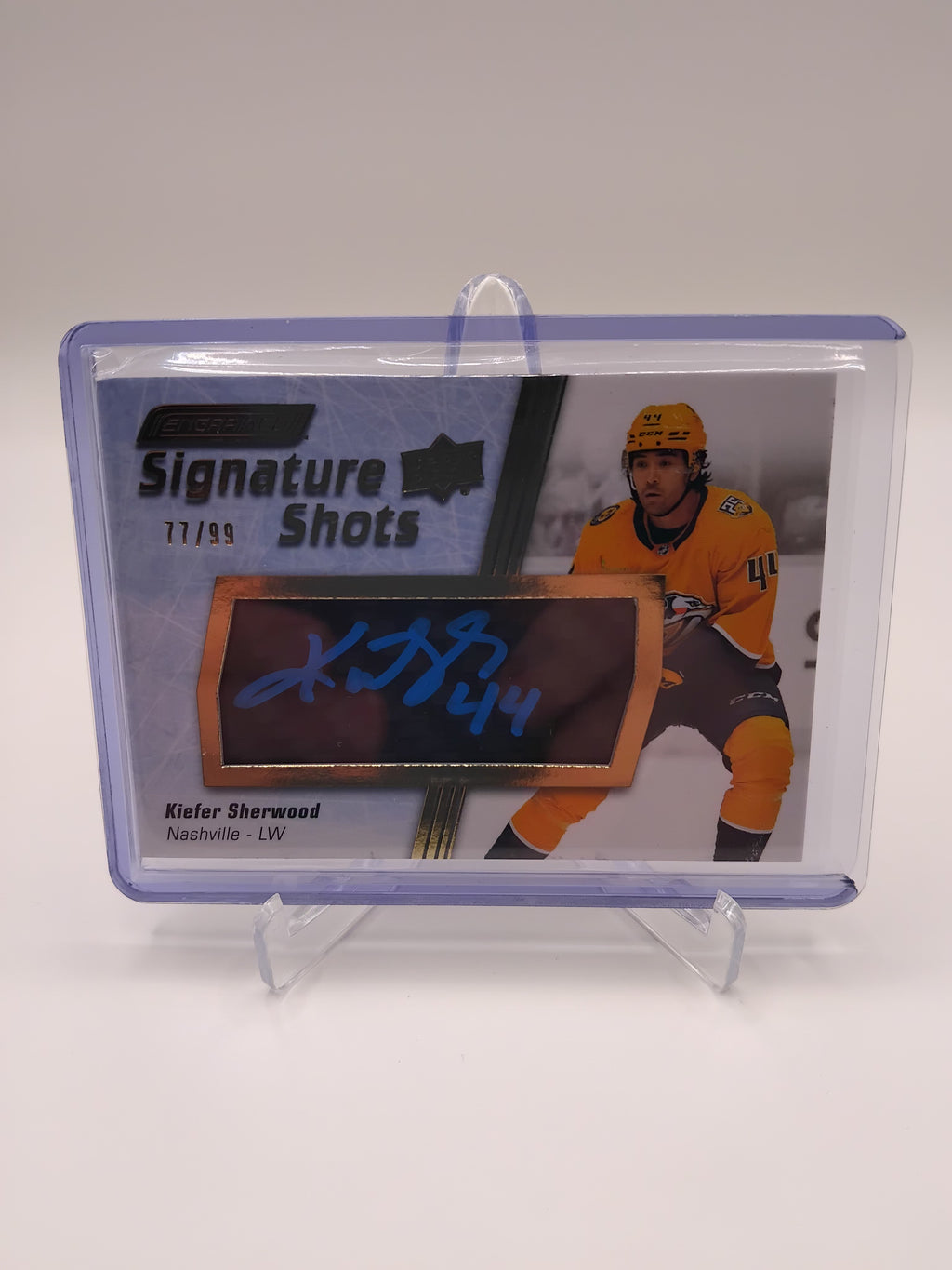 2023-24 Engrained Kiefer Sherwood Signature Shots 77/99