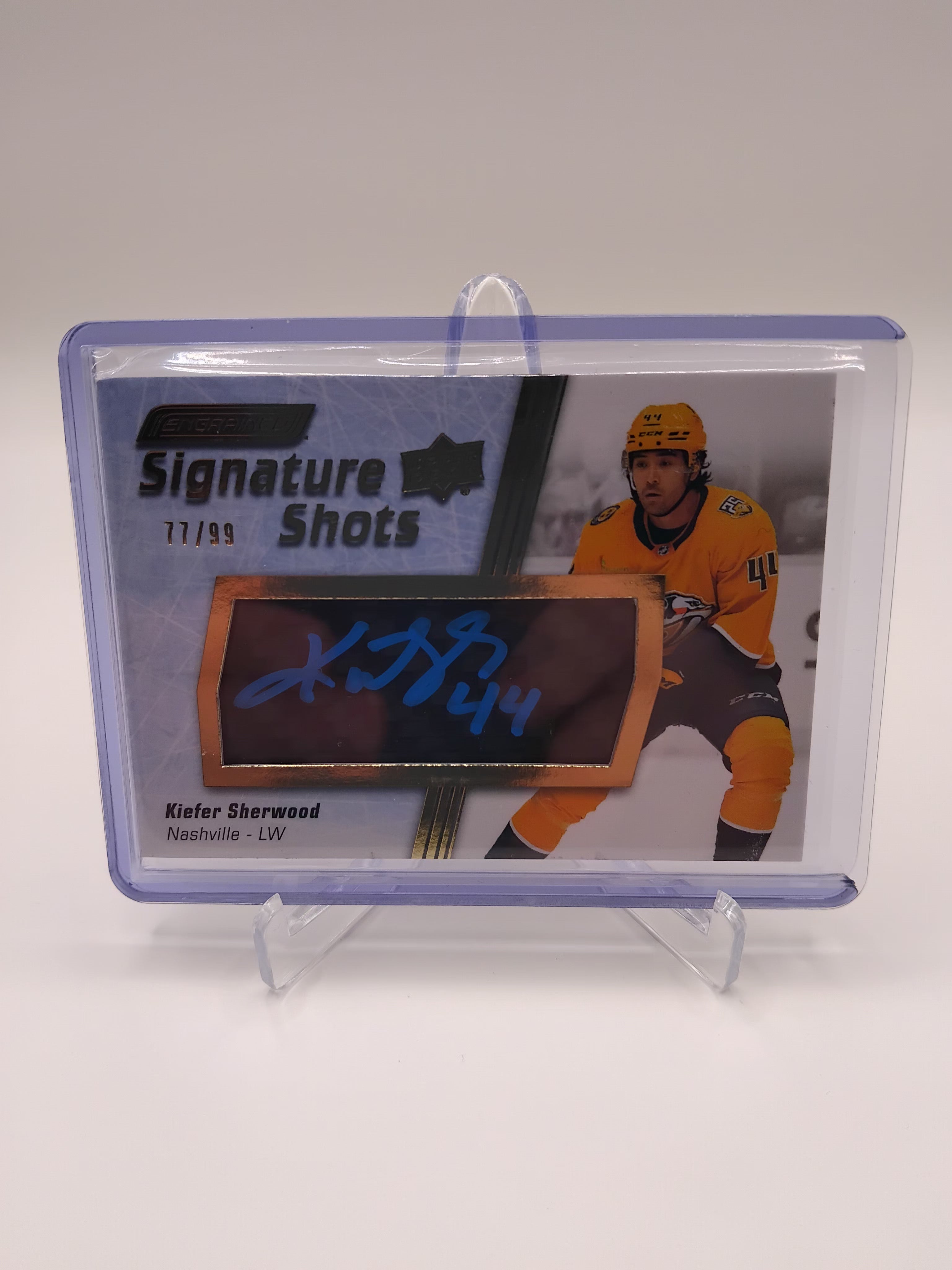 2023-24 Engrained Kiefer Sherwood Signature Shots 77/99