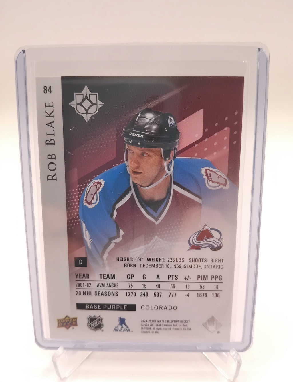 2024-25 Ultimate Collection Rob Blake 32/35