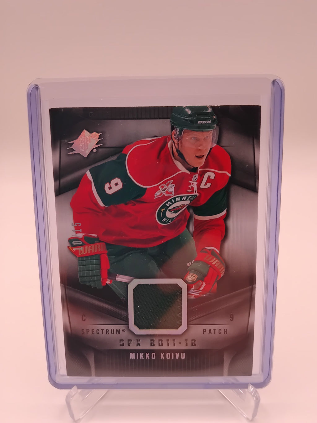 2011-12 SPX Mikko Koivu Patch 10/15