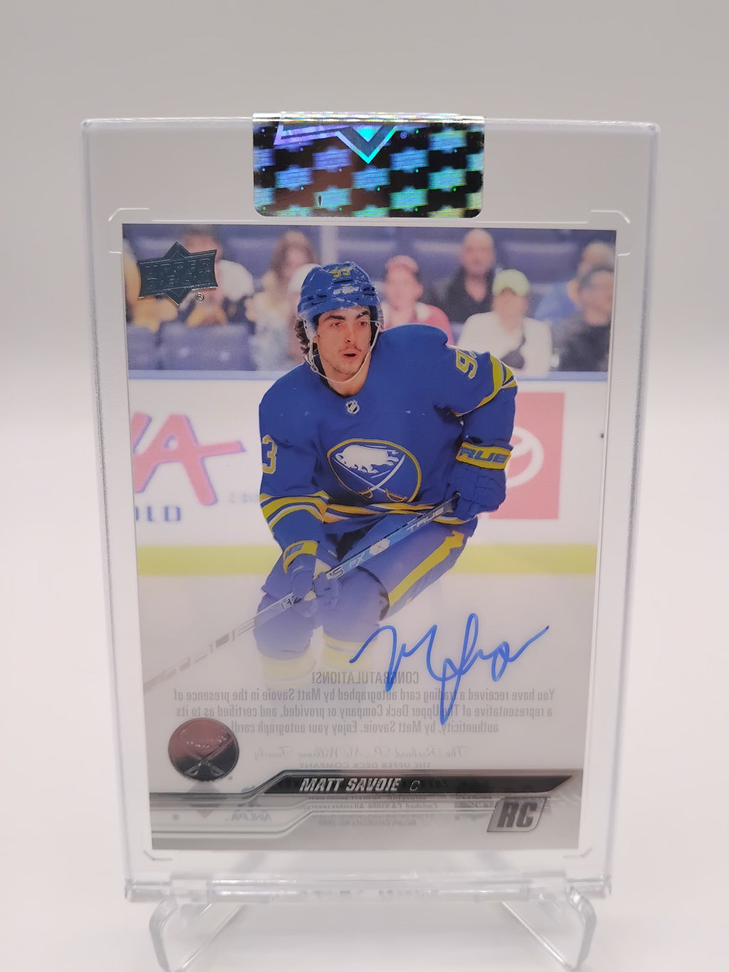 2023-24 Clear Cut Matt Savoie Auto