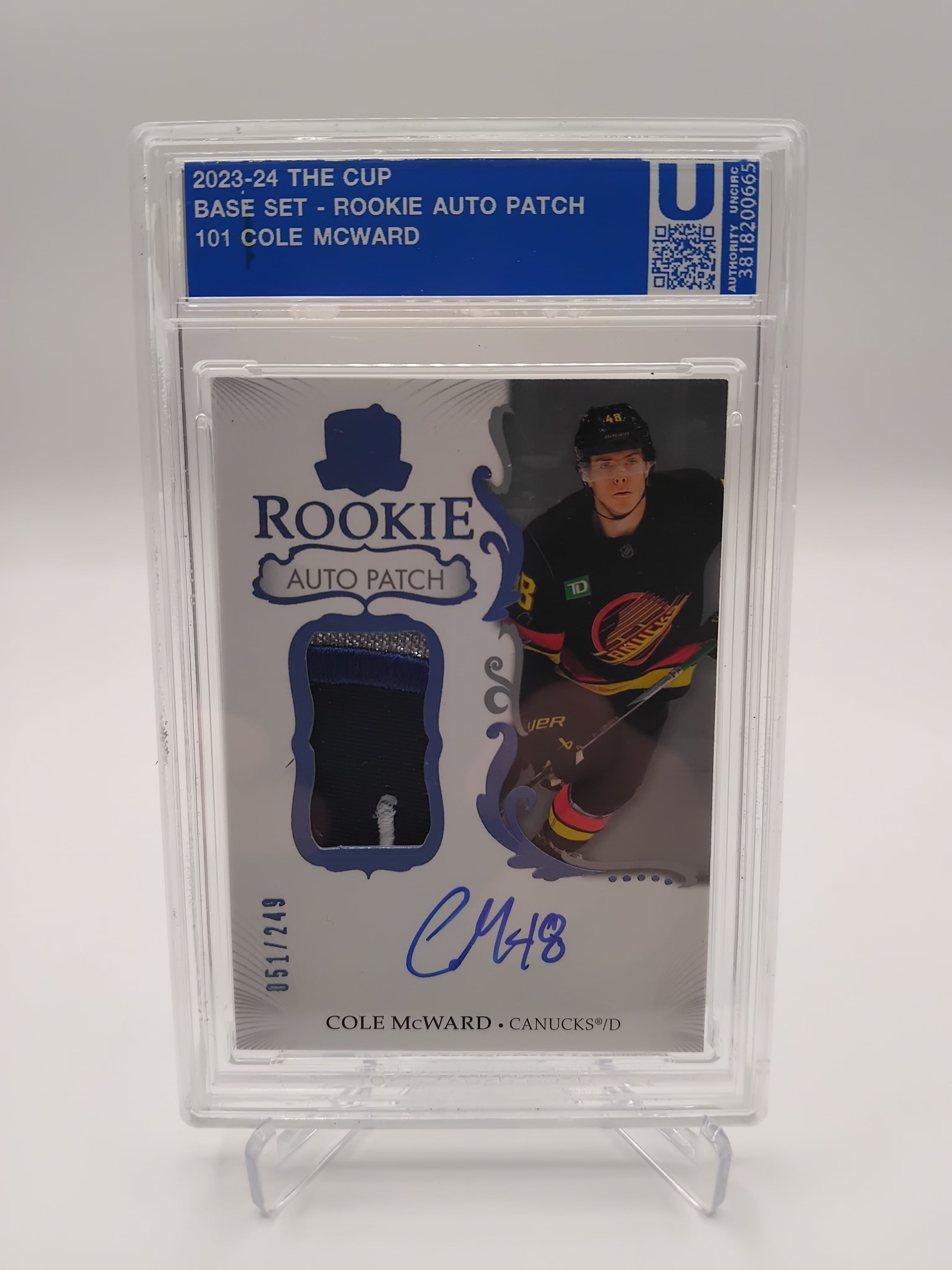 2023-24 The Cup Cole McWard RPA 051/249 Encased
