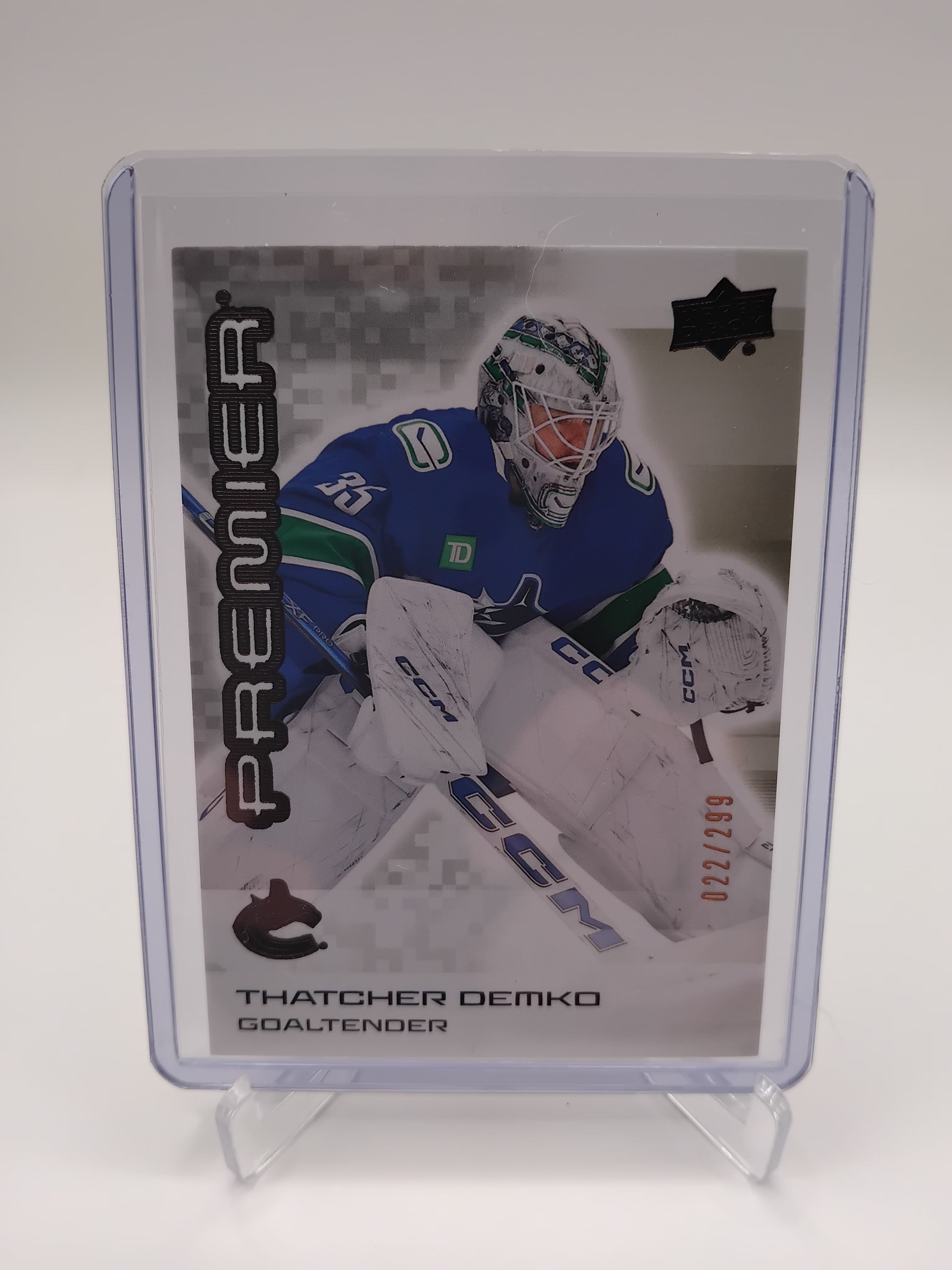 2024-25 Premier Thatcher Demko 022/299