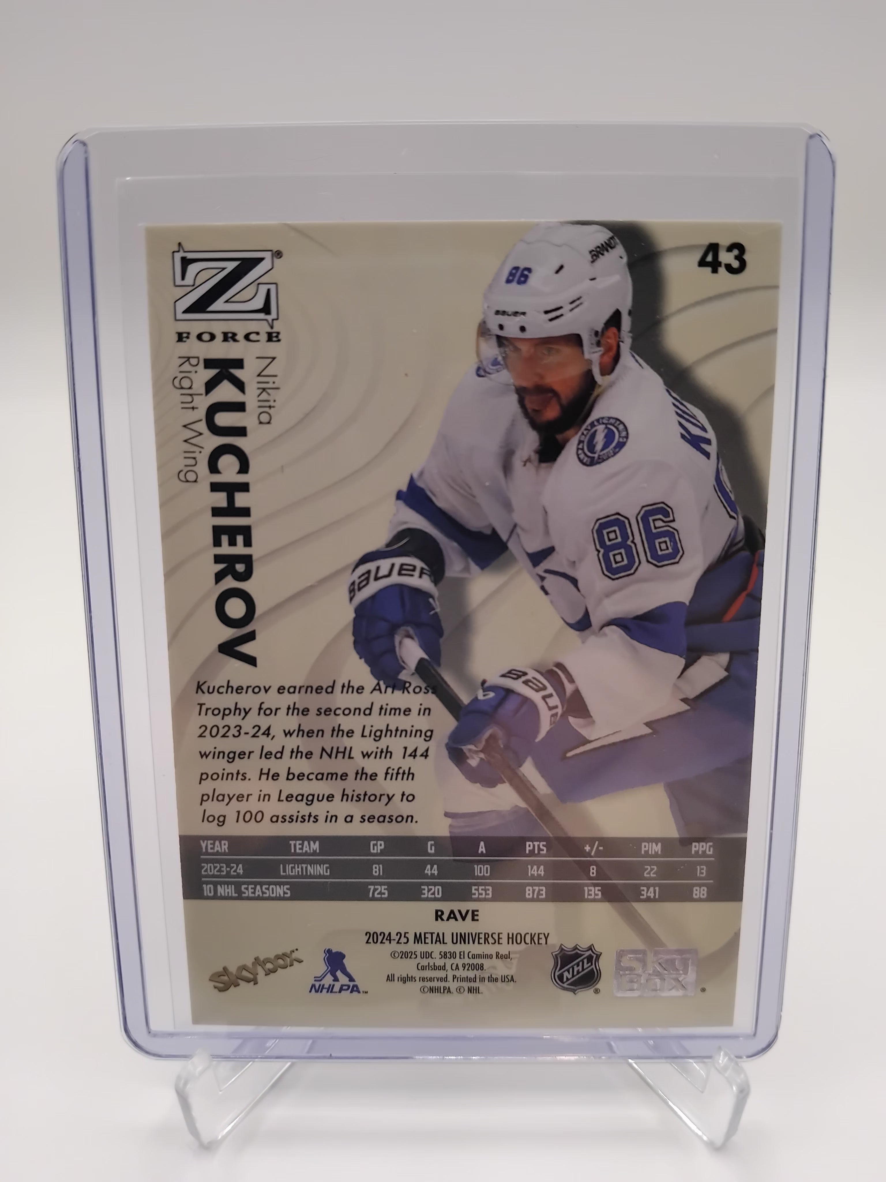 2024-25 Metal Universe Nikita Kucherov 39/399