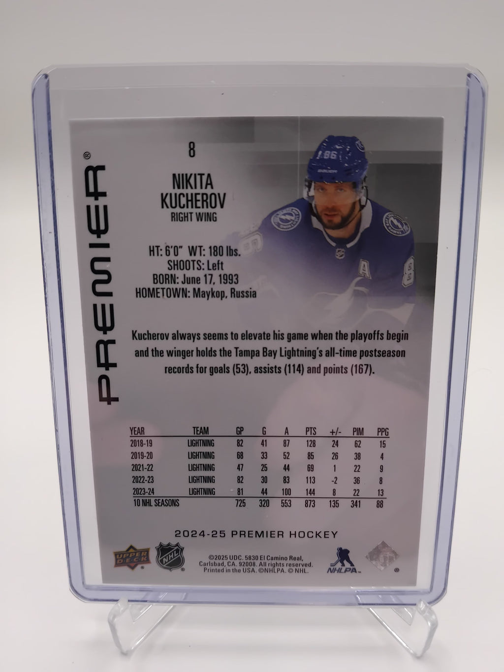 2024-25 Premier Nikita Kucherov 260/299