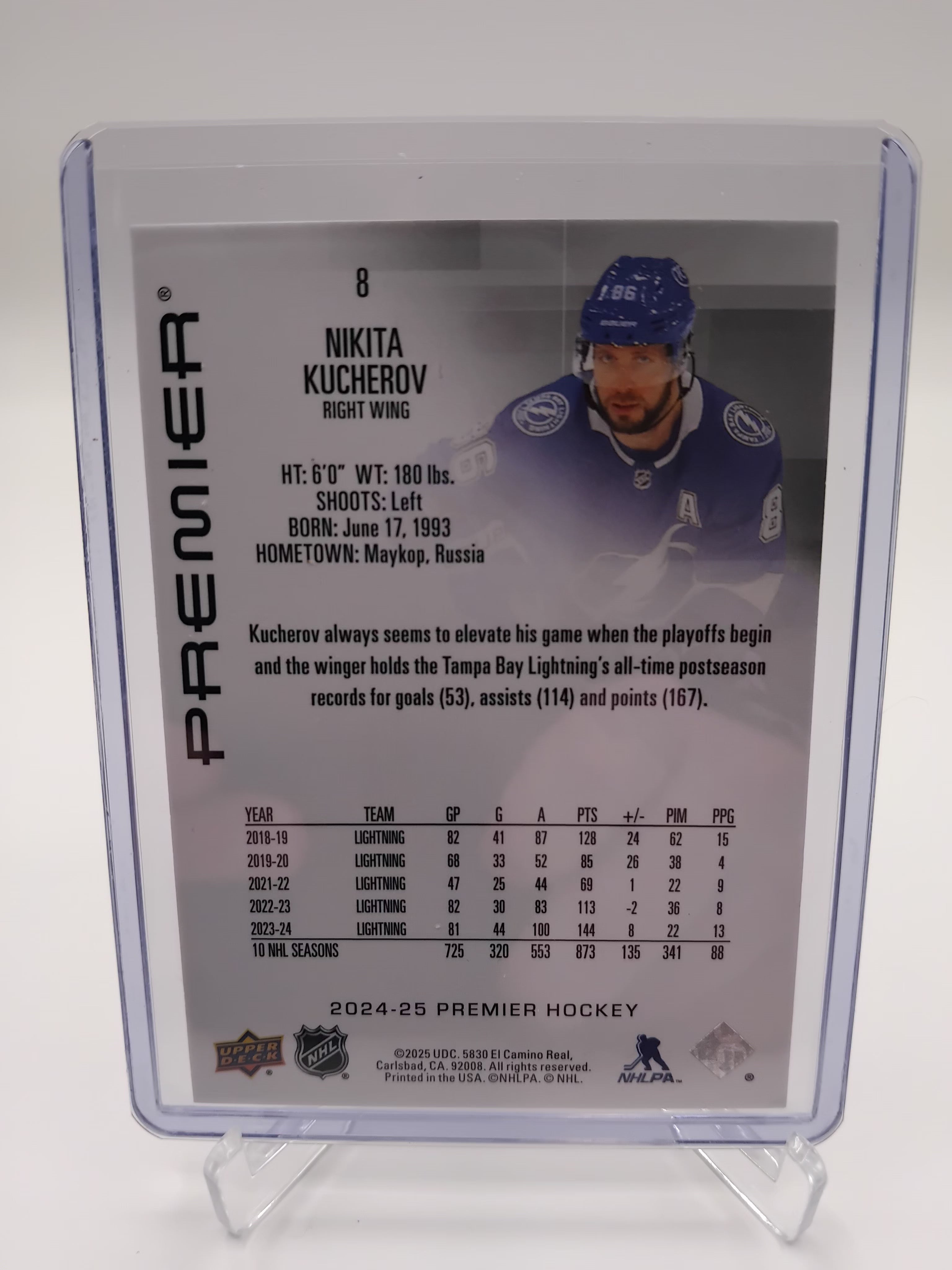 2024-25 Premier Nikita Kucherov 260/299