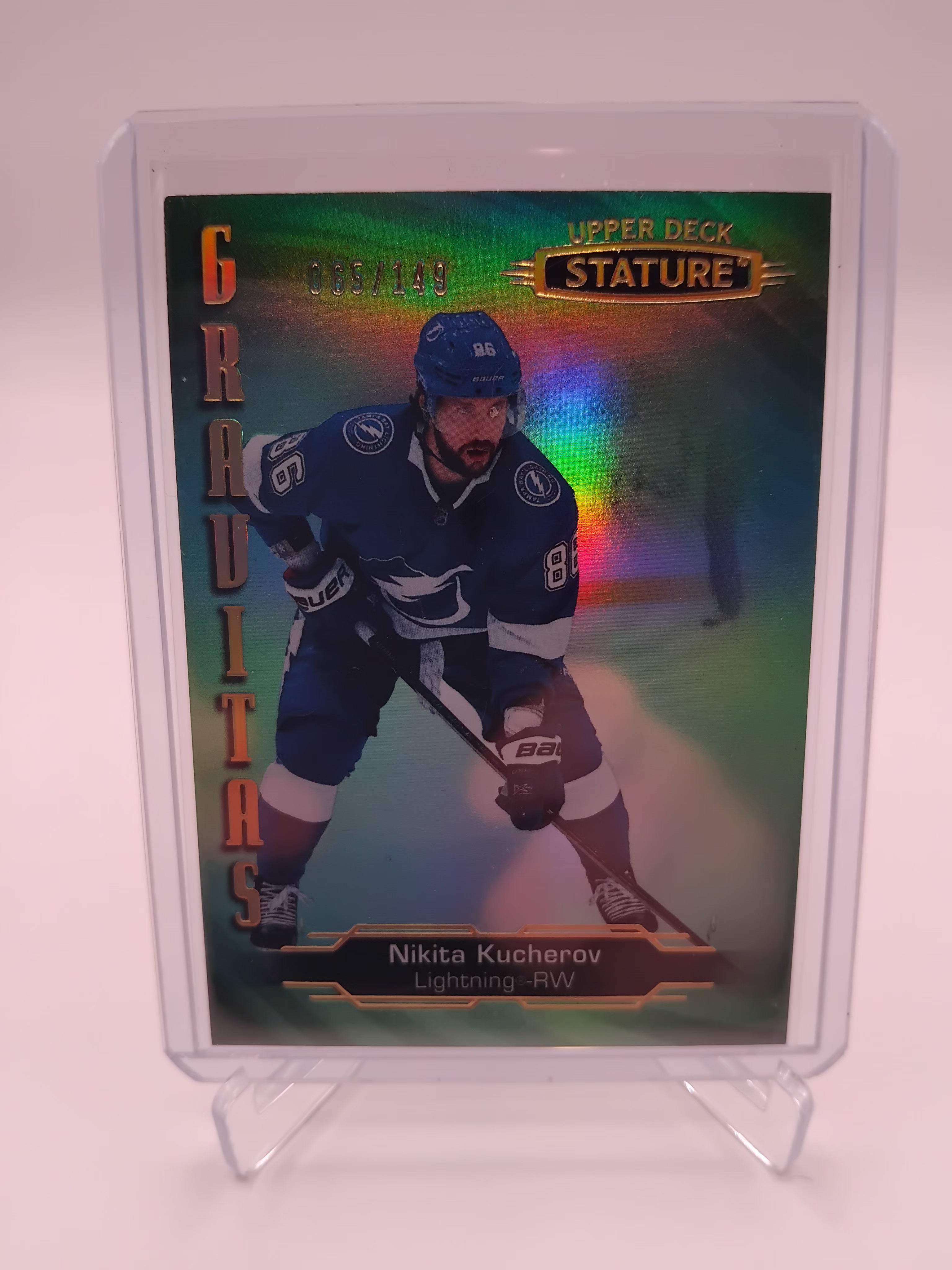 2020-21 Stature Nikita Kucherov Gravitas 65/149