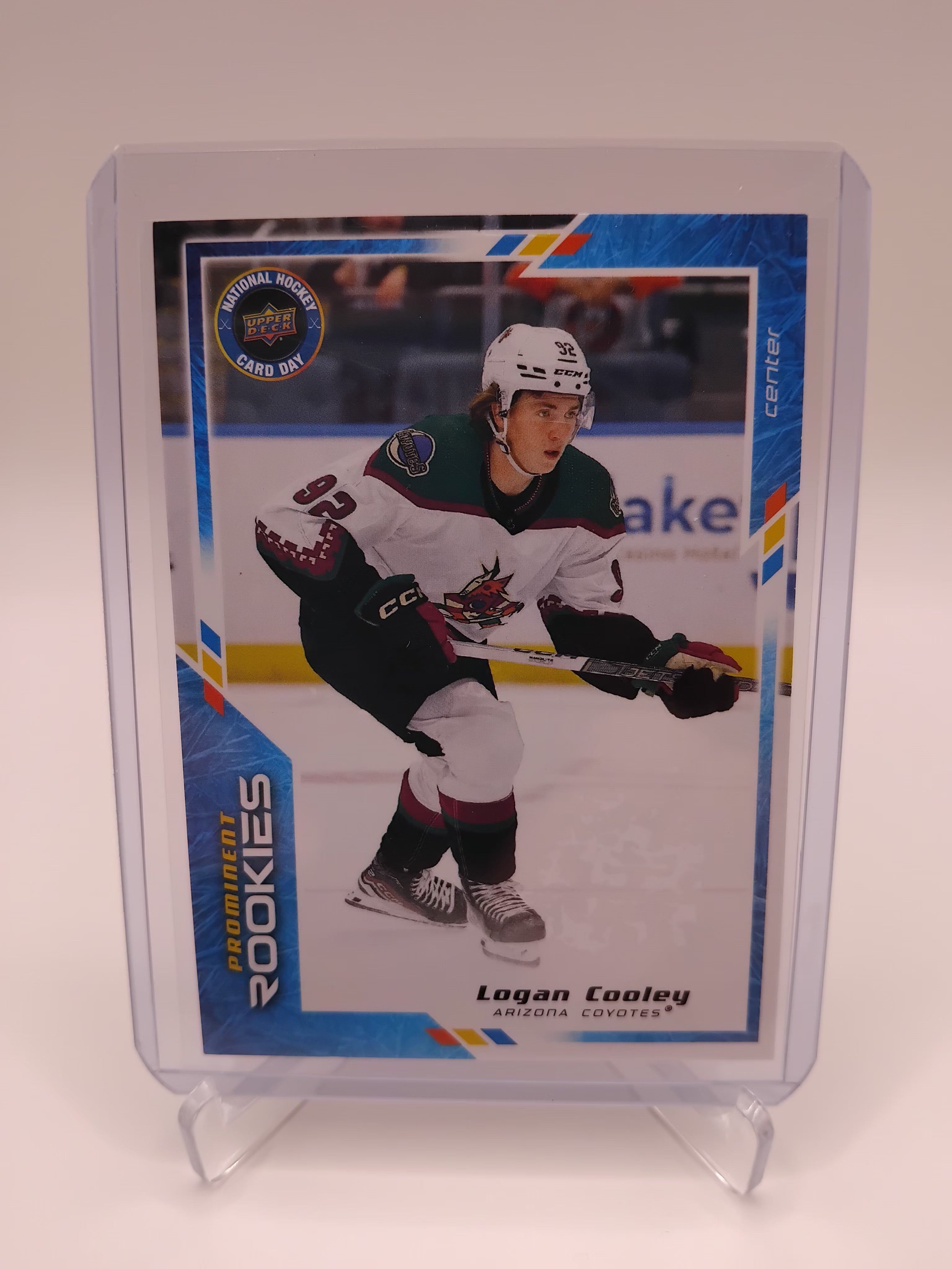 2024 National Hockey Card Day Logan Cooley Rookies