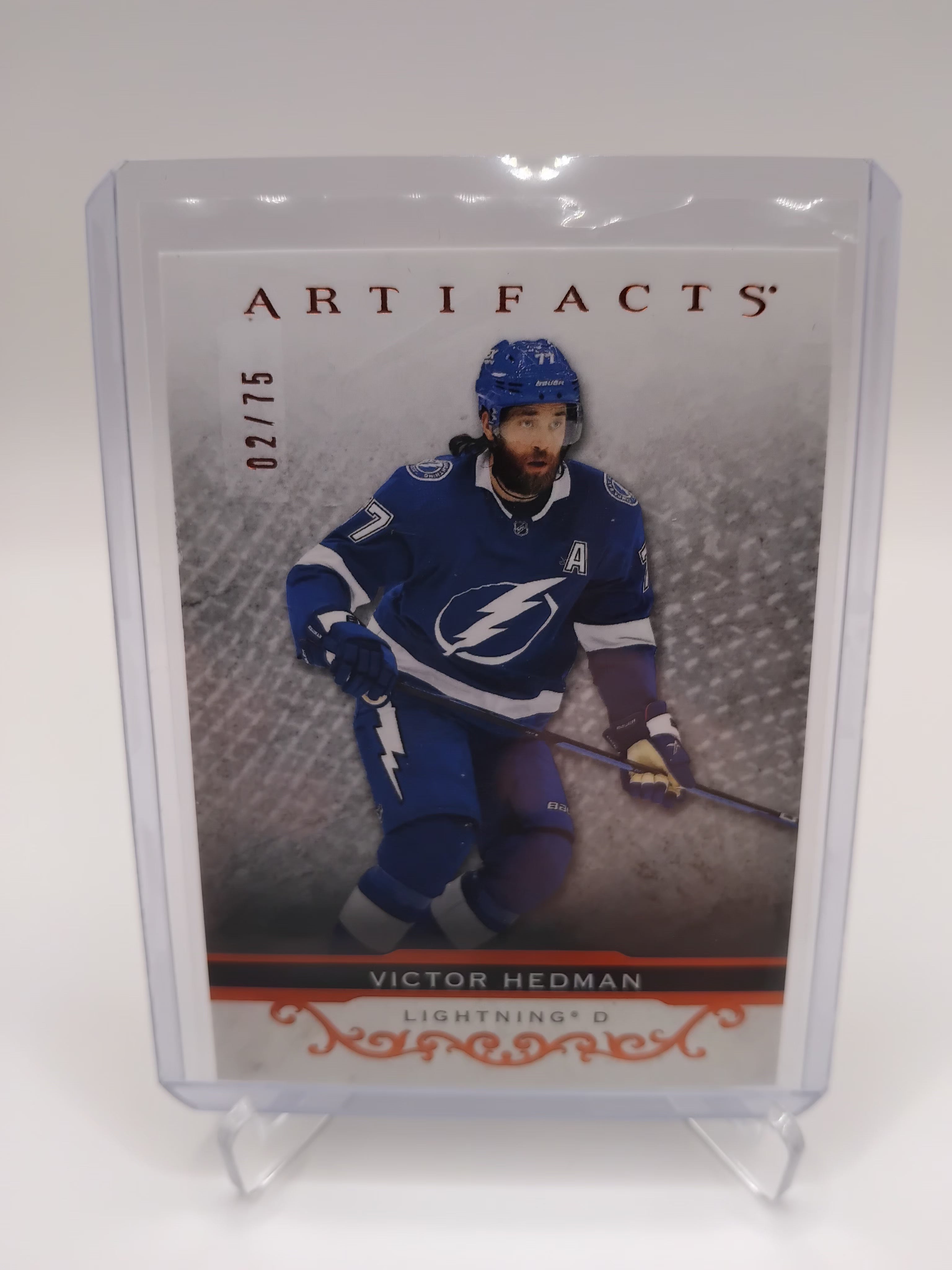 2021-22 Artifacts Victor Hedman 02/75