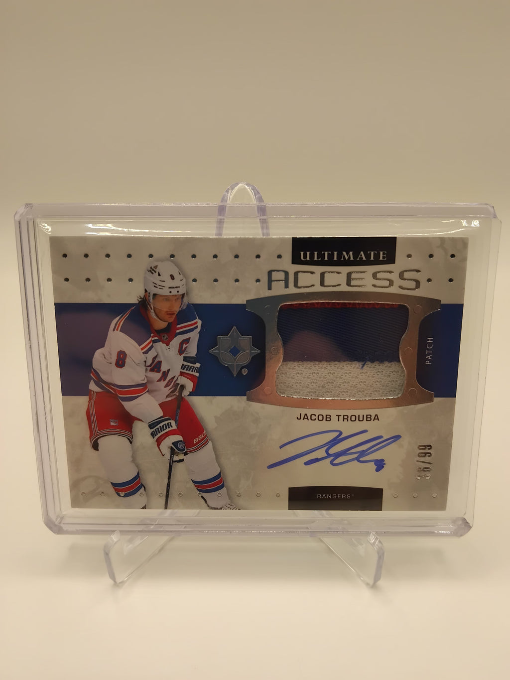 2024-25 Ultimate Collection Jacob Trouba Patch Auto 36/99
