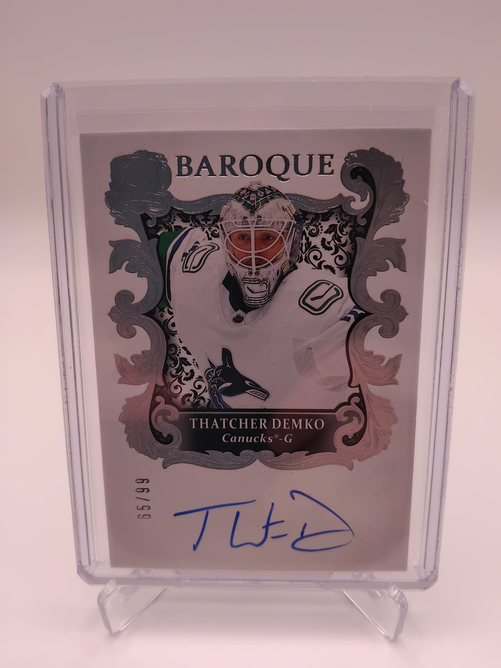 2024-25 The Cup Thatcher Demko Baroque Auto 65/99