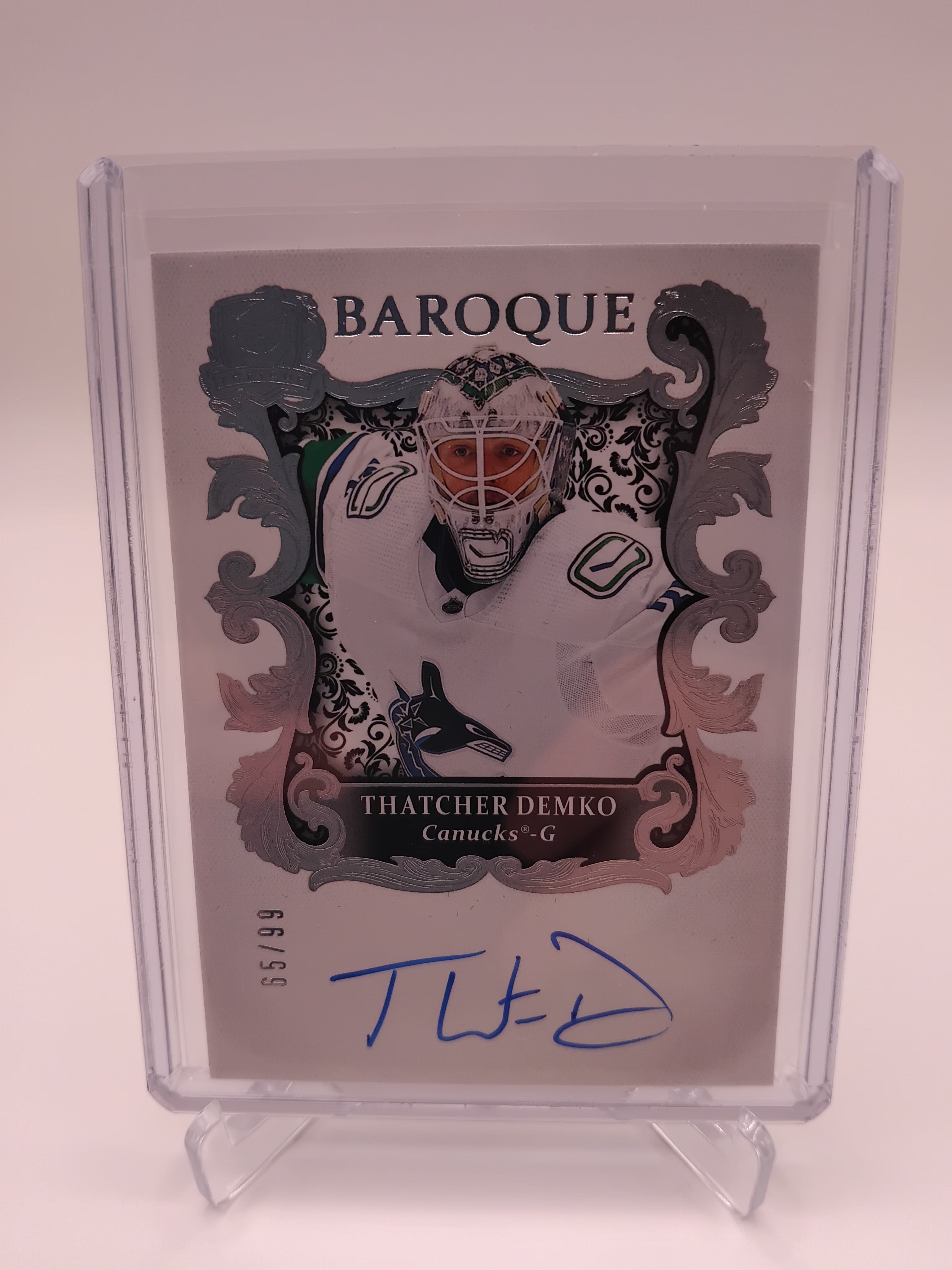 2024-25 The Cup Thatcher Demko Baroque Auto 65/99
