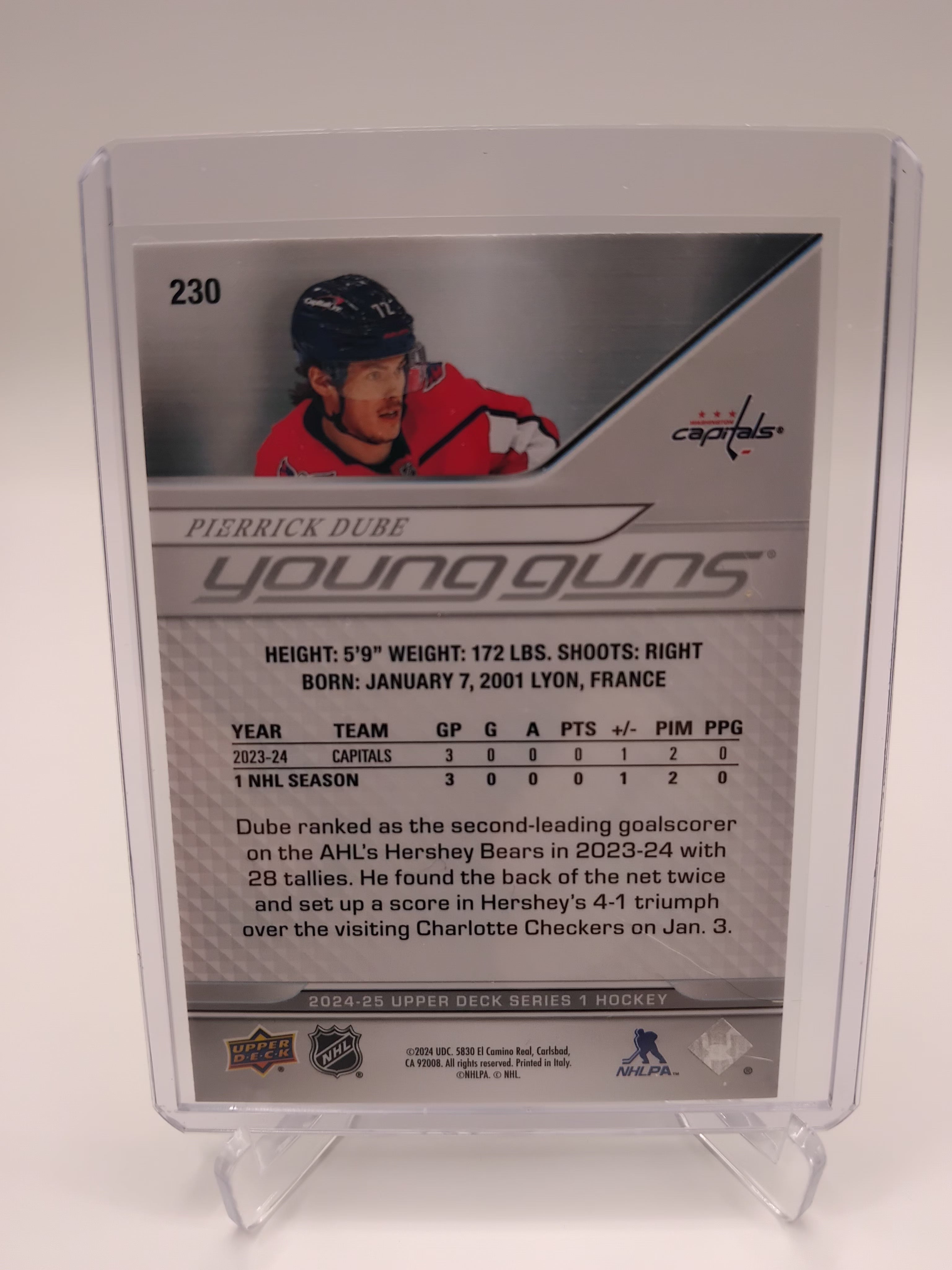 2024-25 Series 1 Pierrick Dube Young Guns