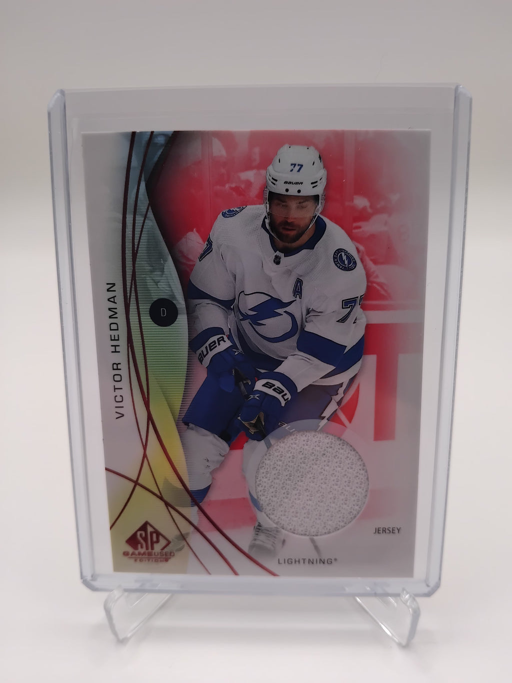 2024-25 SP Game Used Victor Hedman Jersey