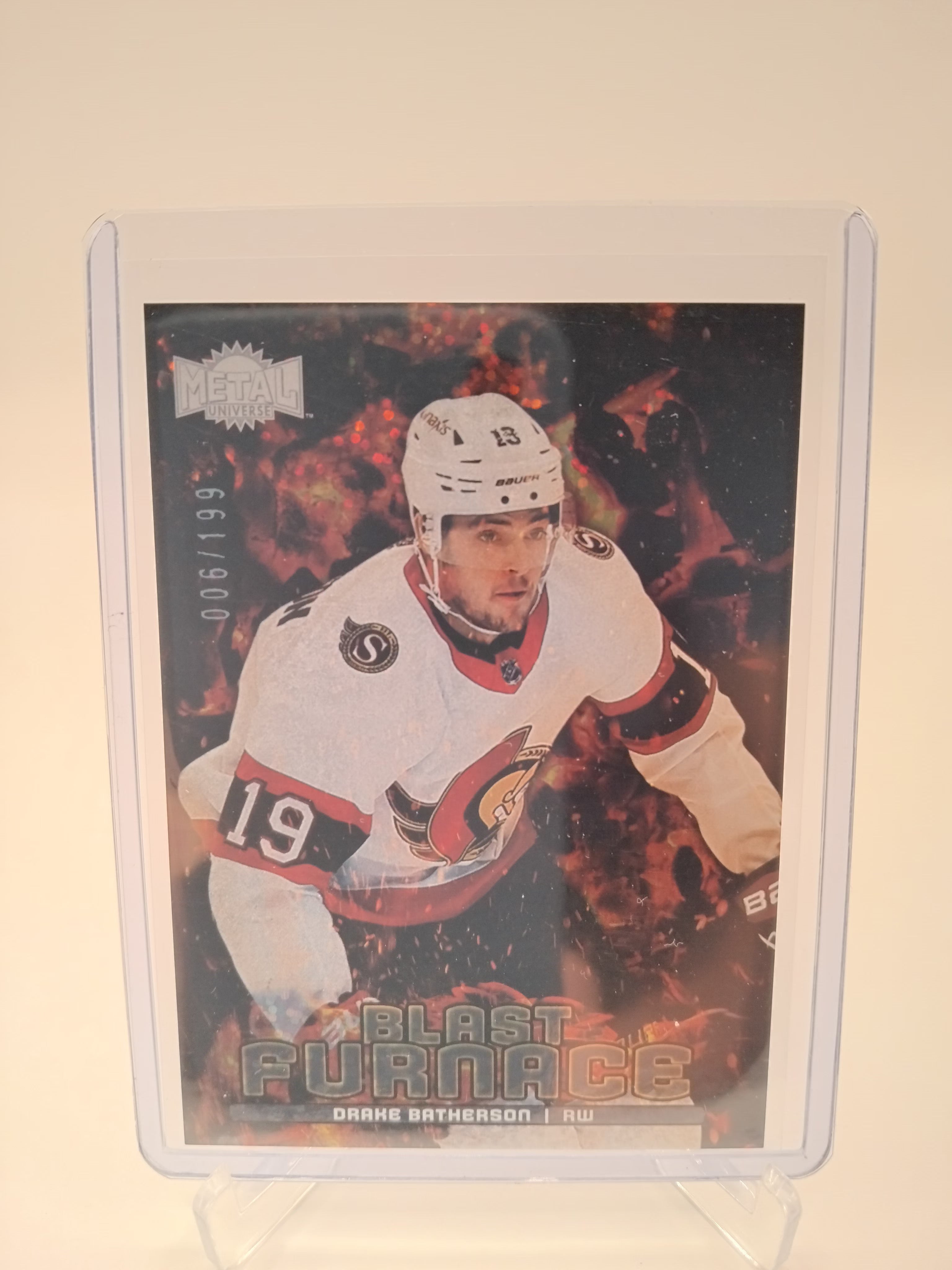 2024-25 Metal Universe Drake Batherson Blast Furnace 006/199