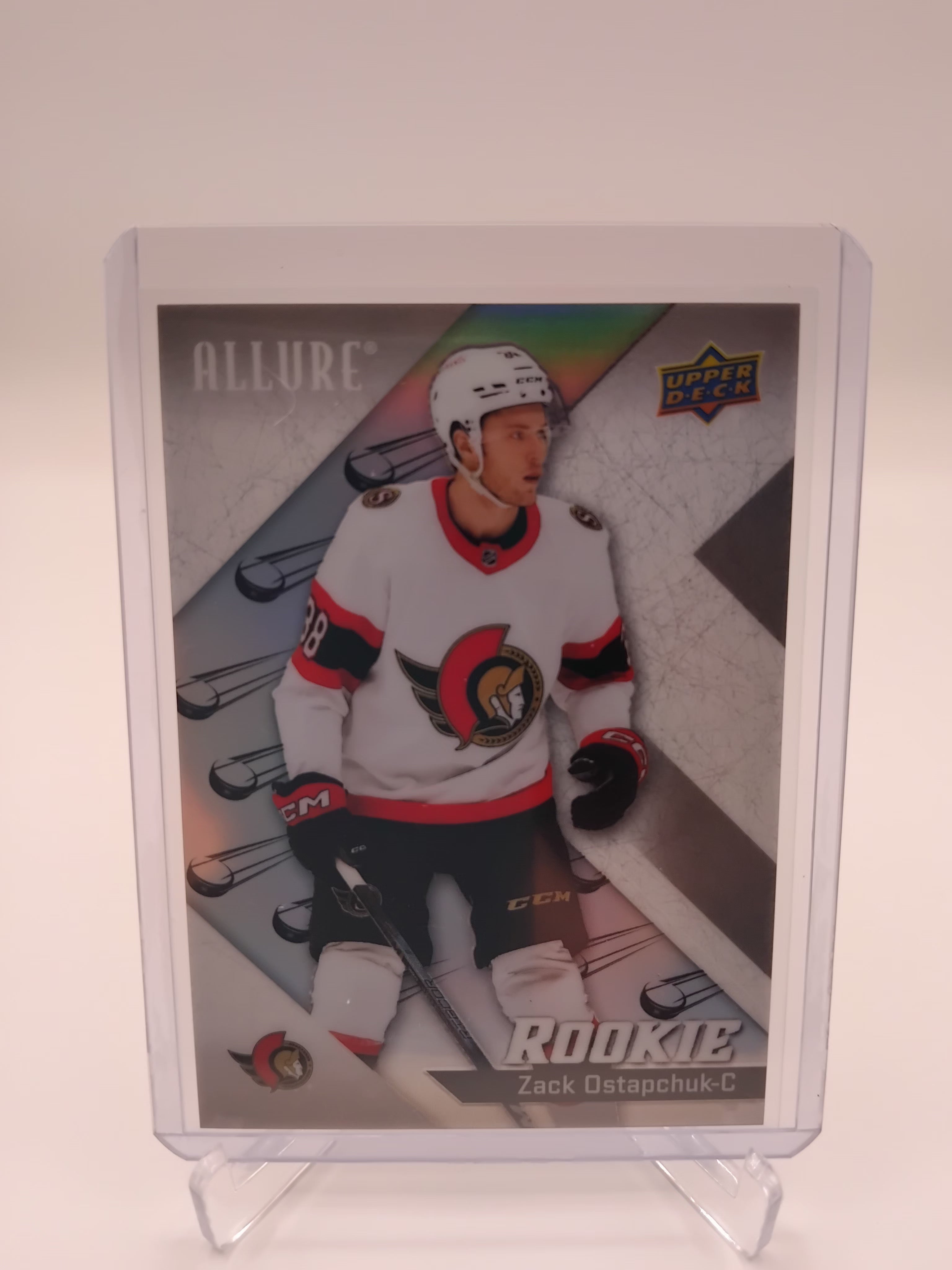 2024-25 Allure Zack Ostapchuk Flying Puck SP