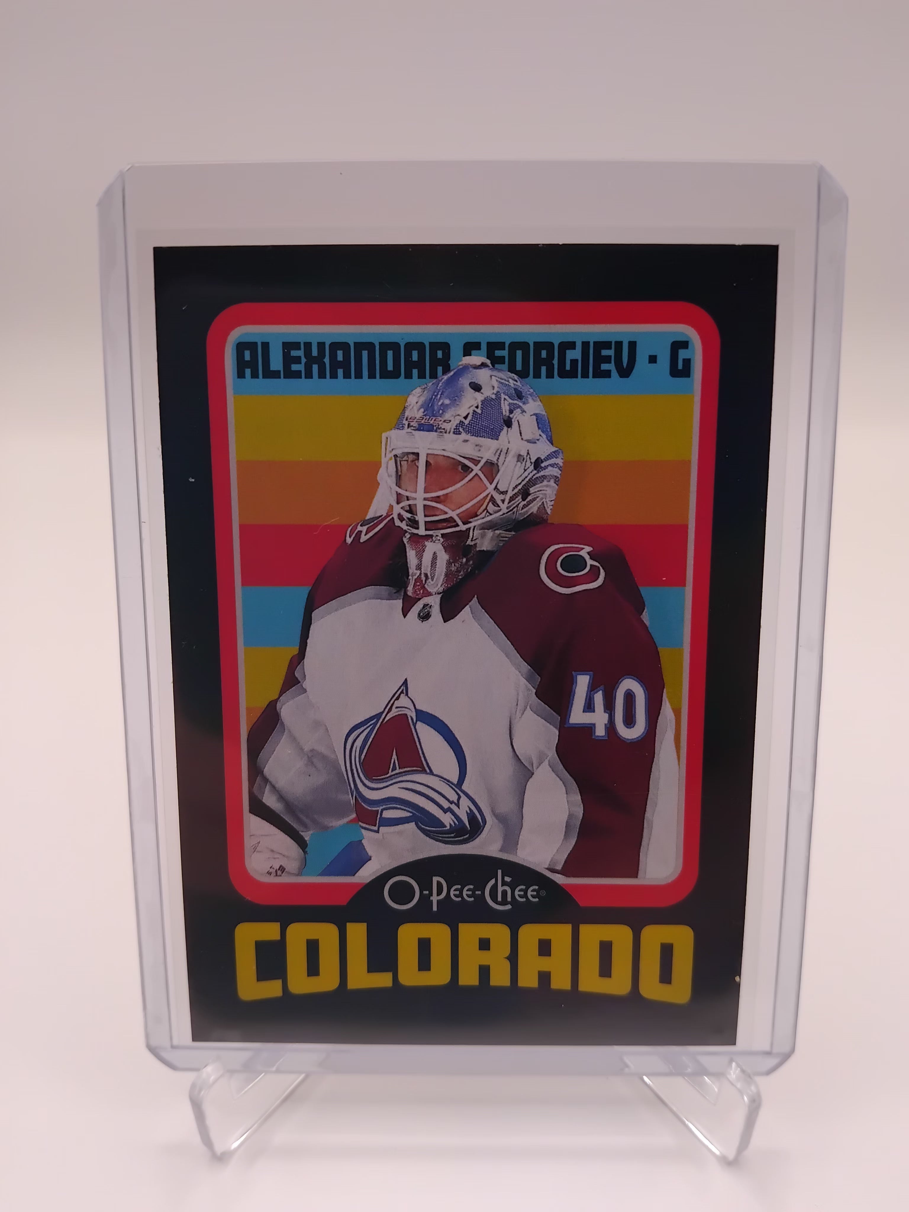 2024-25 OPC Alexandar Georgiev Black 093/100