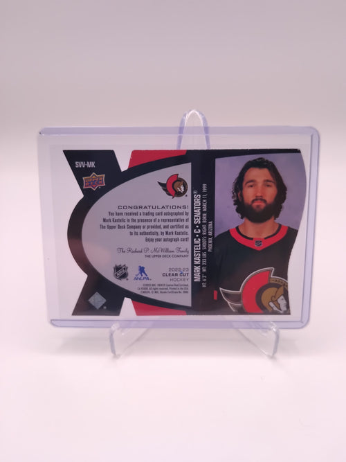 2022-23 Clear Cut Mark Kastelic Auto