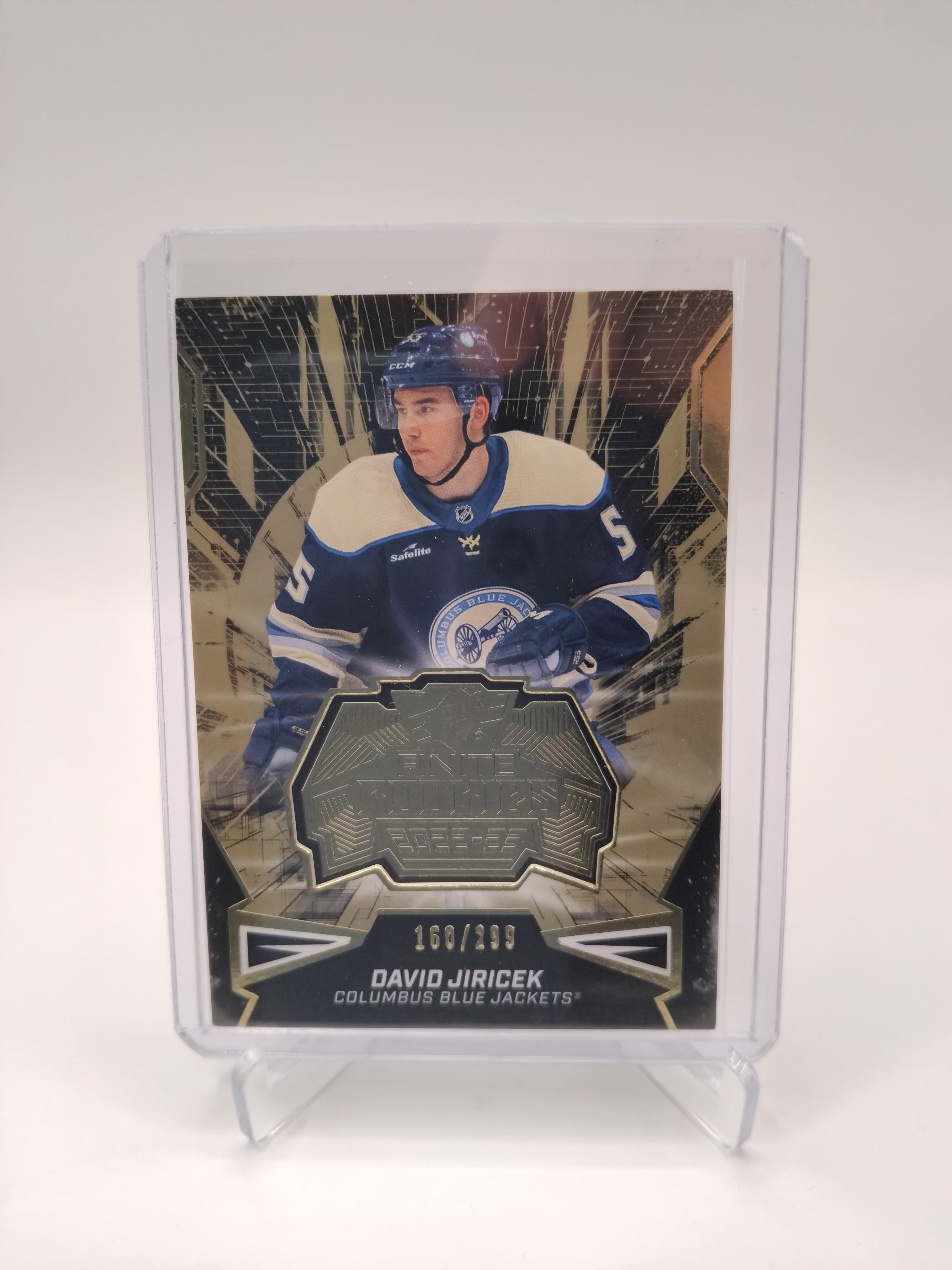 2022-23 SPX David Jiricek Finite Rookies 160/299