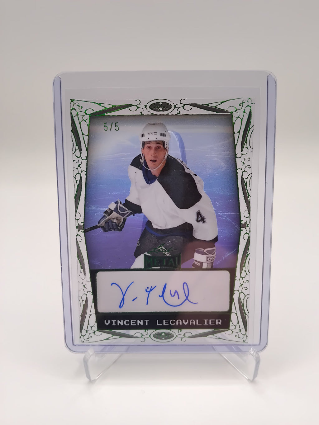 2024 Leaf Metal Vincent Lecavalier Auto 5/5