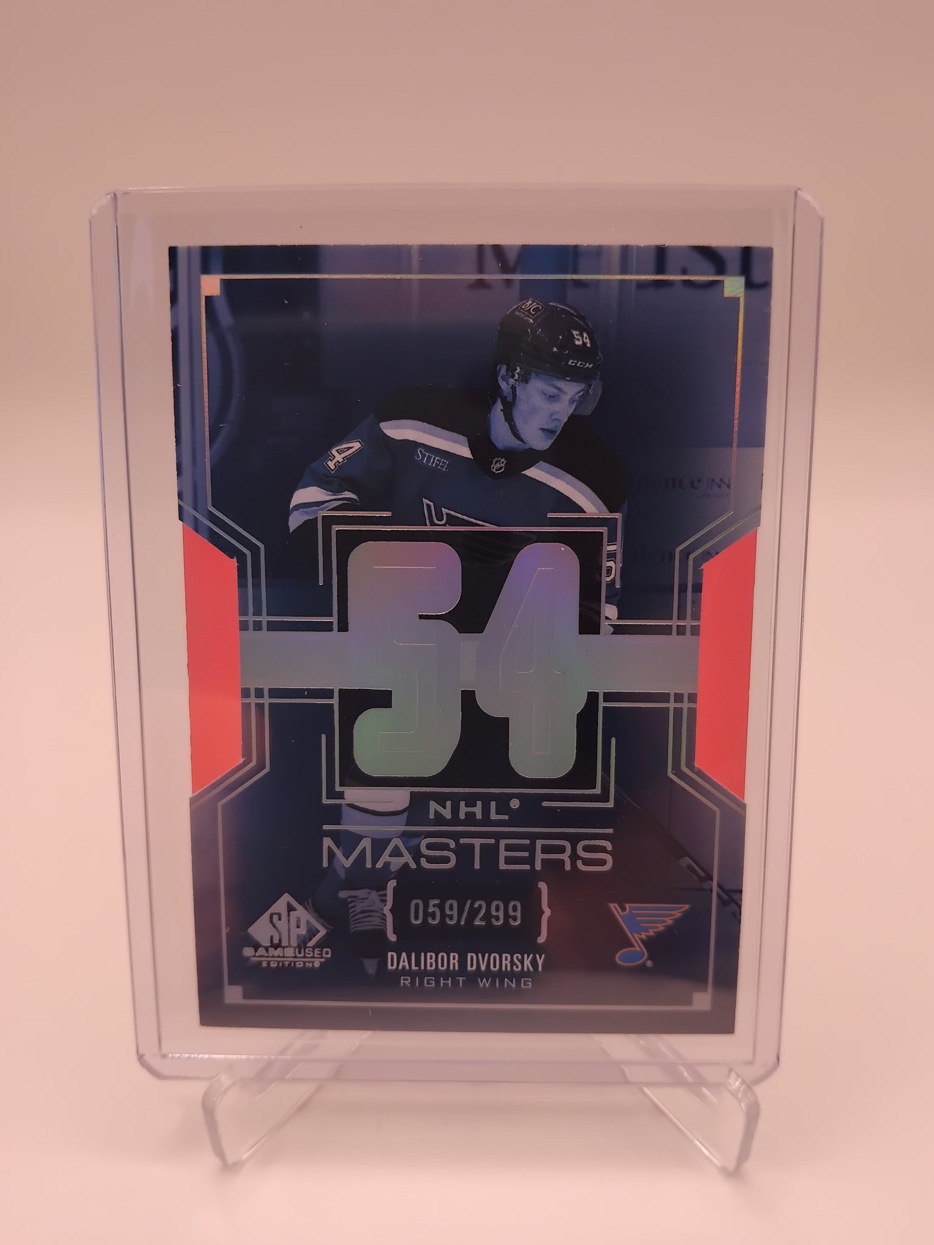 2025-26 SP Game Used Dalibor Dvorsky Masters 059/299