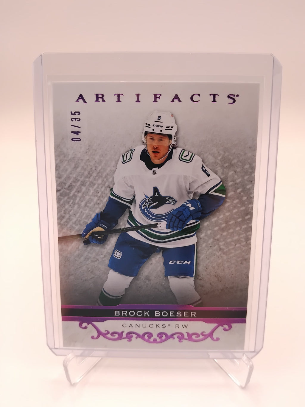 2021-22 Artifacts Brock Boeser 04/35
