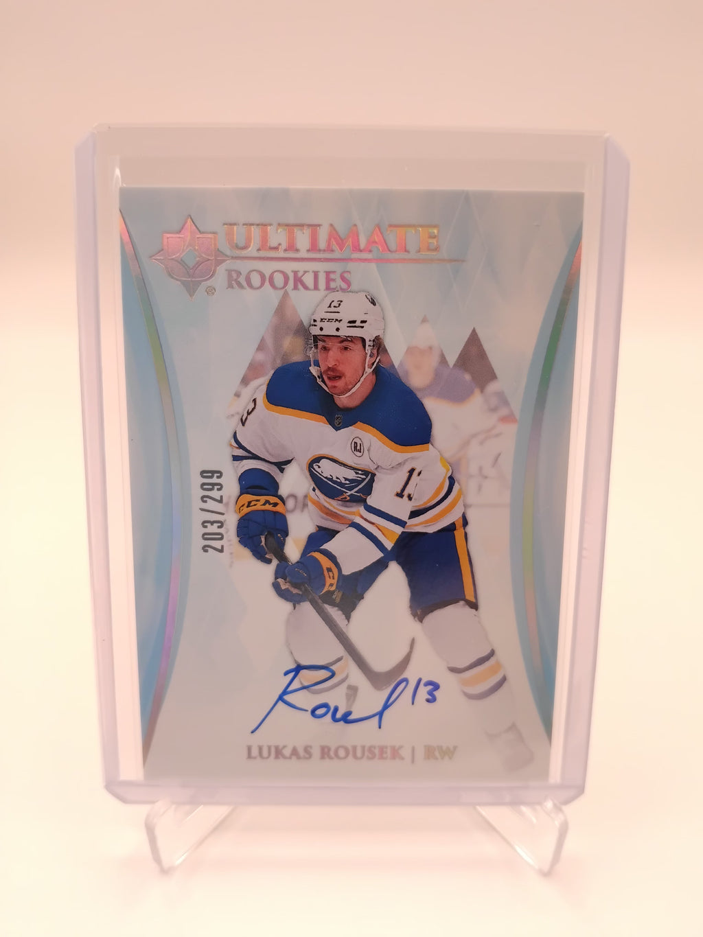 2023-24 Ultimate Collection Lukas Rousek Auto 203/299