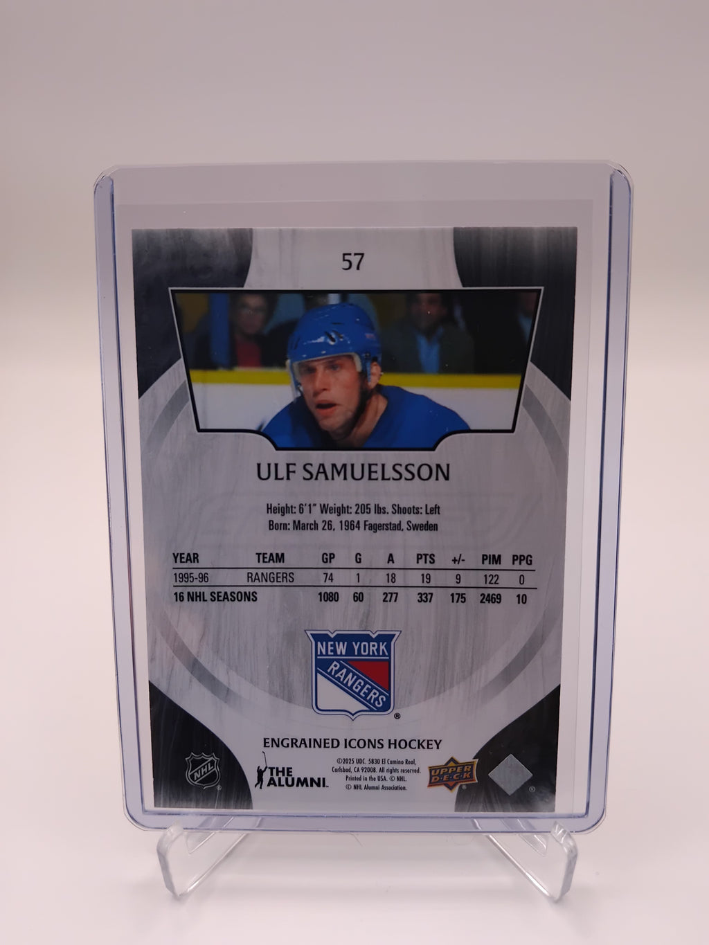 2024-25 Engrained Icons Ulf Samuelsson 066/199