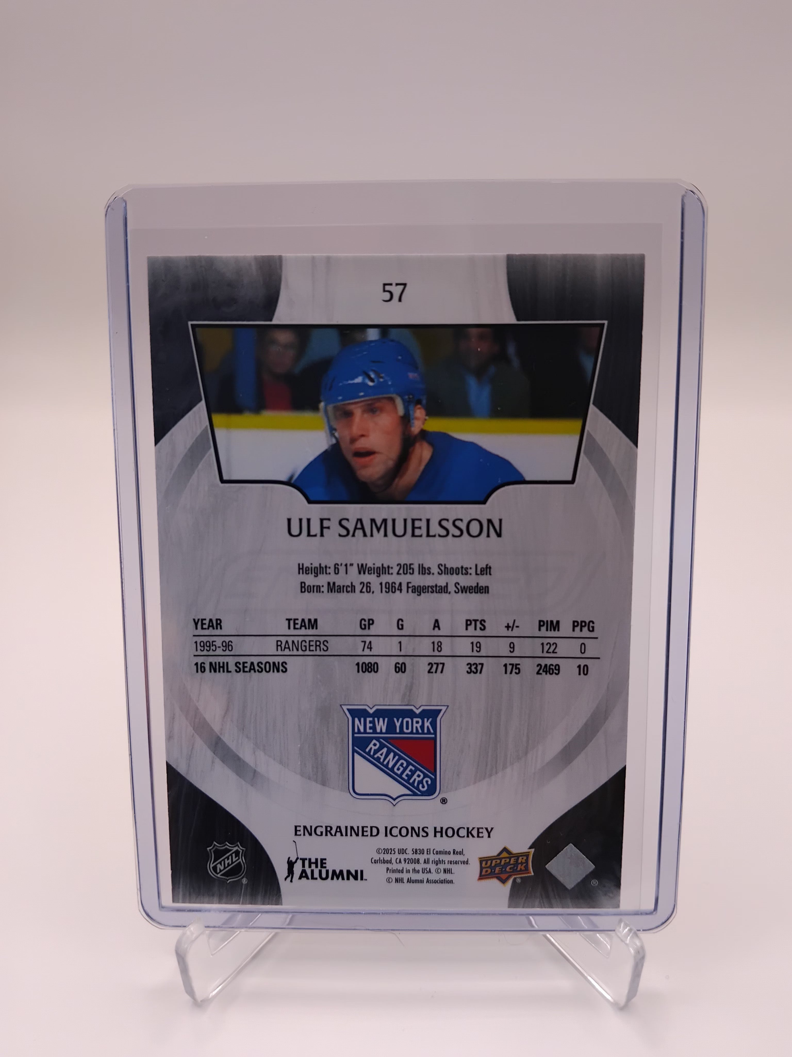 2024-25 Engrained Icons Ulf Samuelsson 066/199