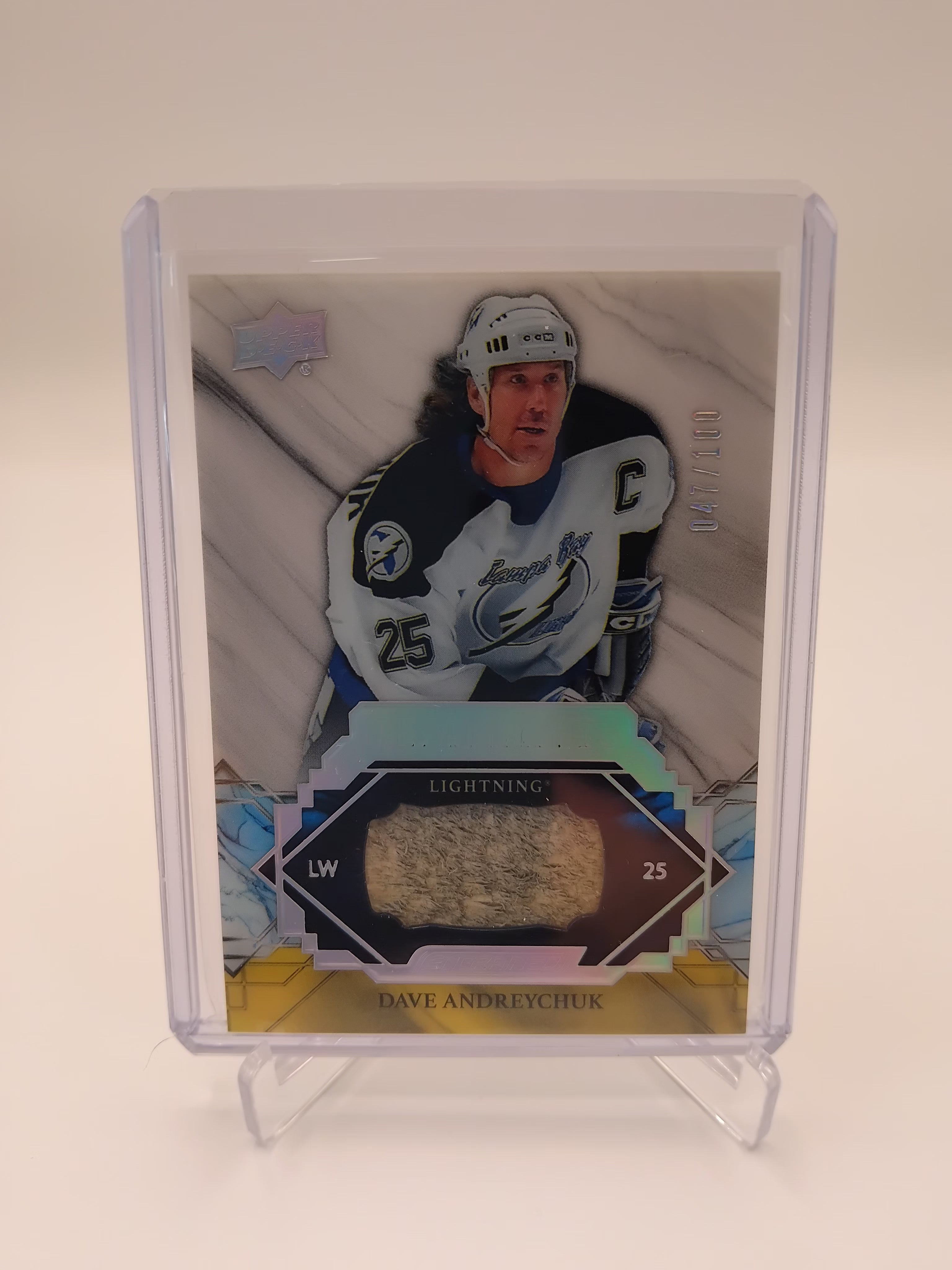 2019-20 Engrained Dave Andreychuk Remnants Stick 047/100