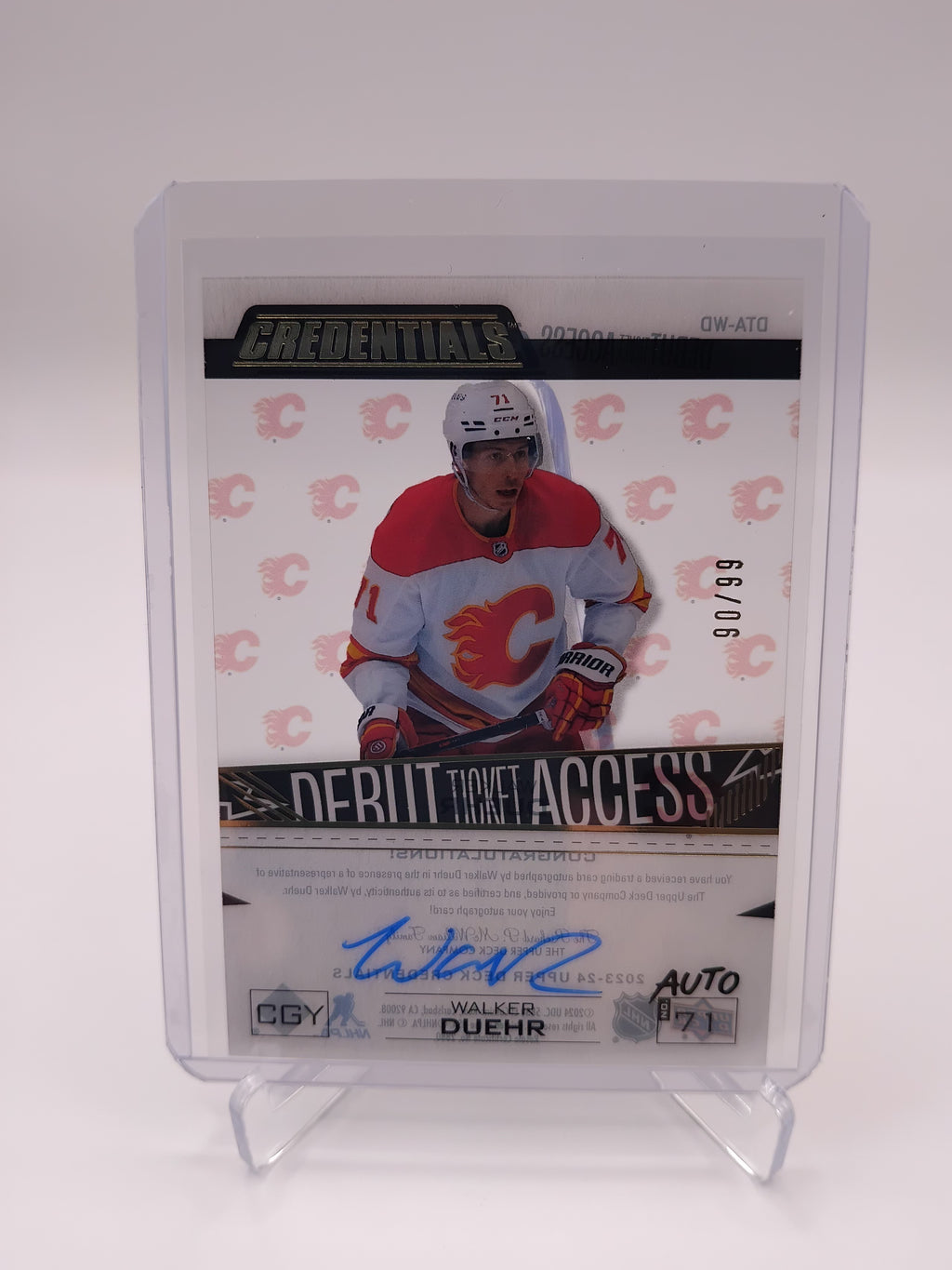 2023-24 Credentials Walker Duehr Auto 90/99