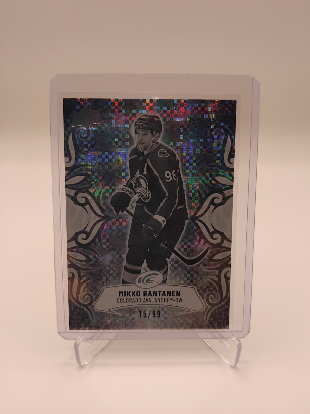2024-25 Ice Mikko Rantanen Greyscale 15/99