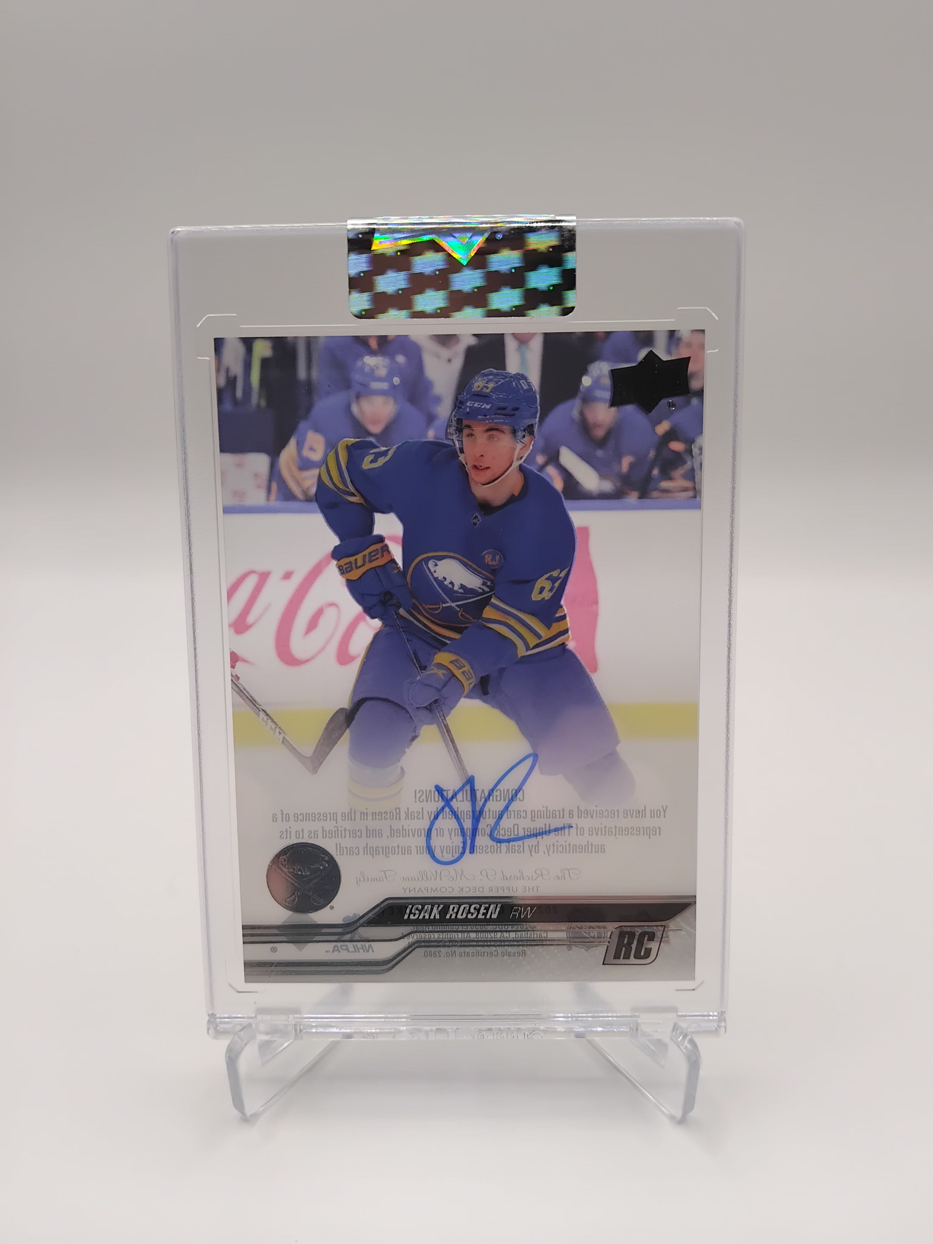 2023-24 Clear Cut Isak Rosen Auto