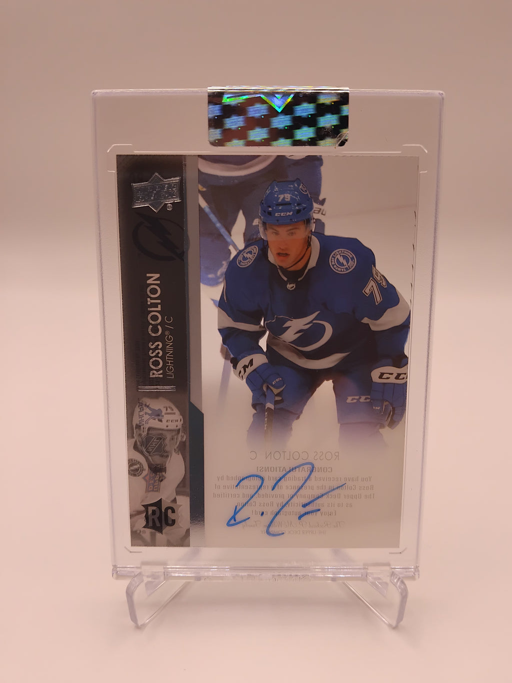 2021-22 Clear Cut Ross Colton Auto