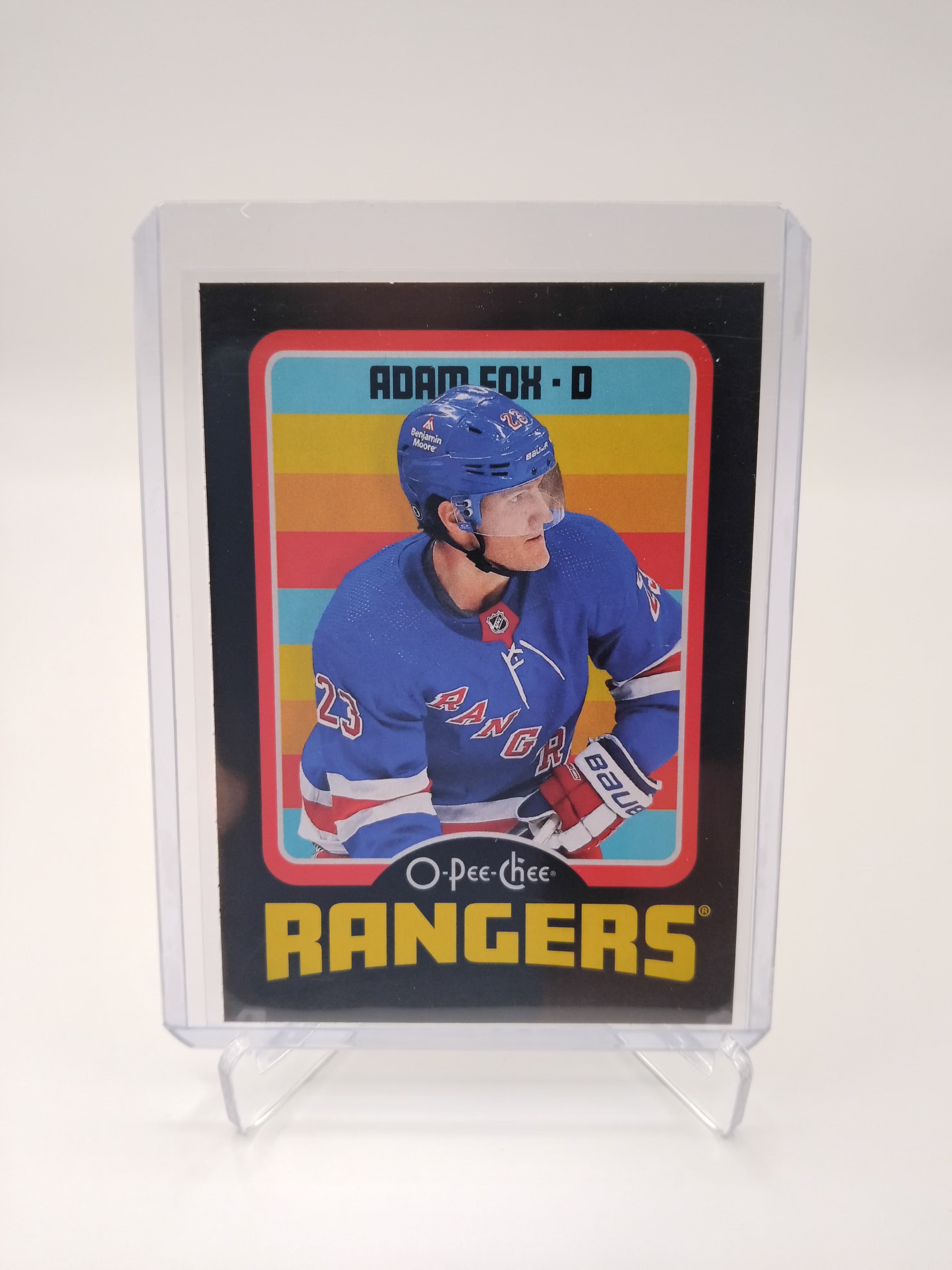 2024-25 OPC Adam Fox Black 38/100