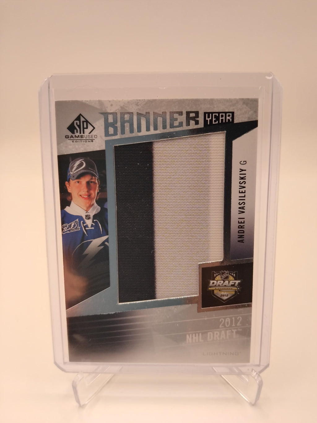 2023-24 SP Game Used Andrei Vasilevskiy Banner Year