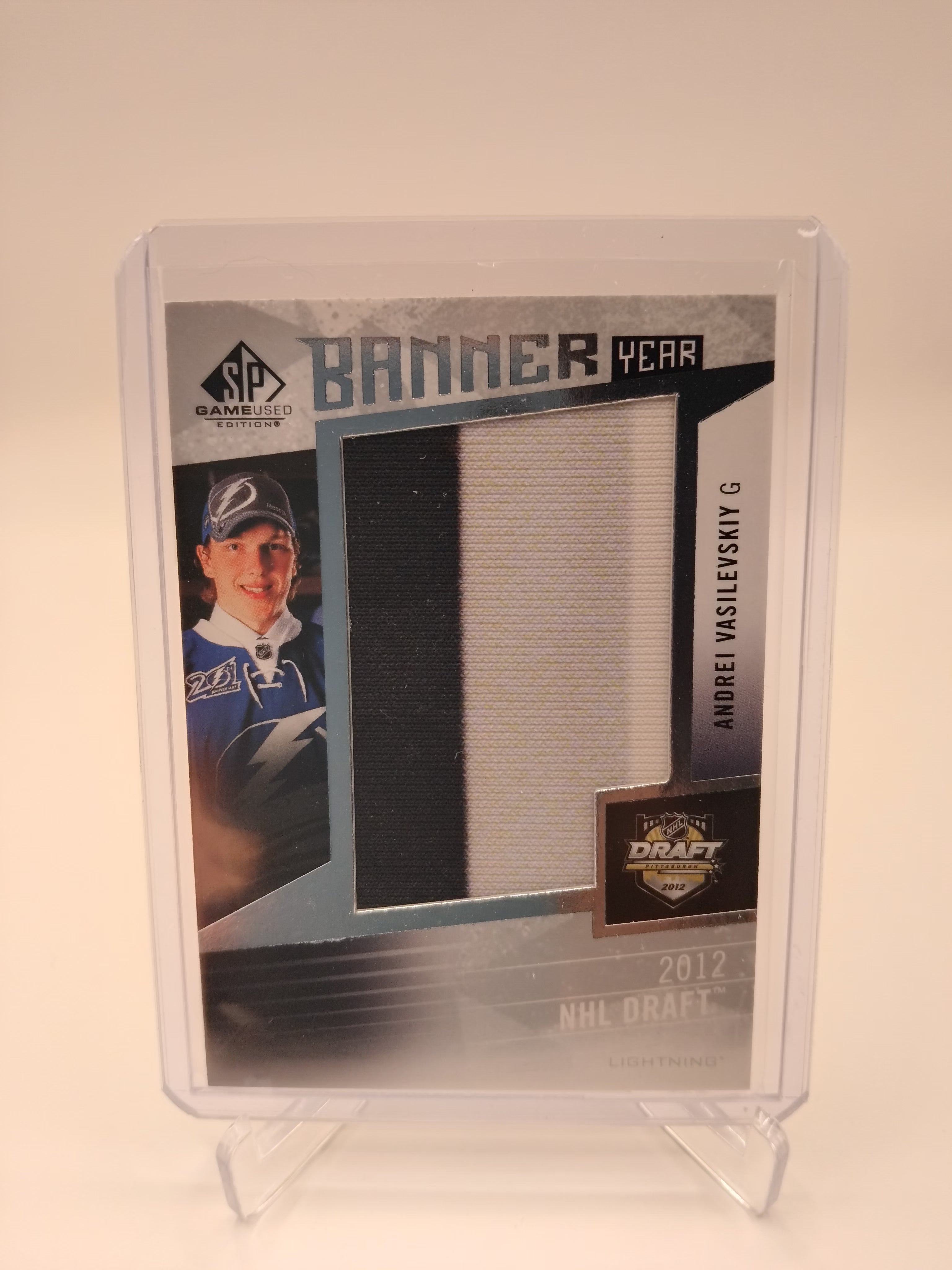 2023-24 SP Game Used Andrei Vasilevskiy Banner Year
