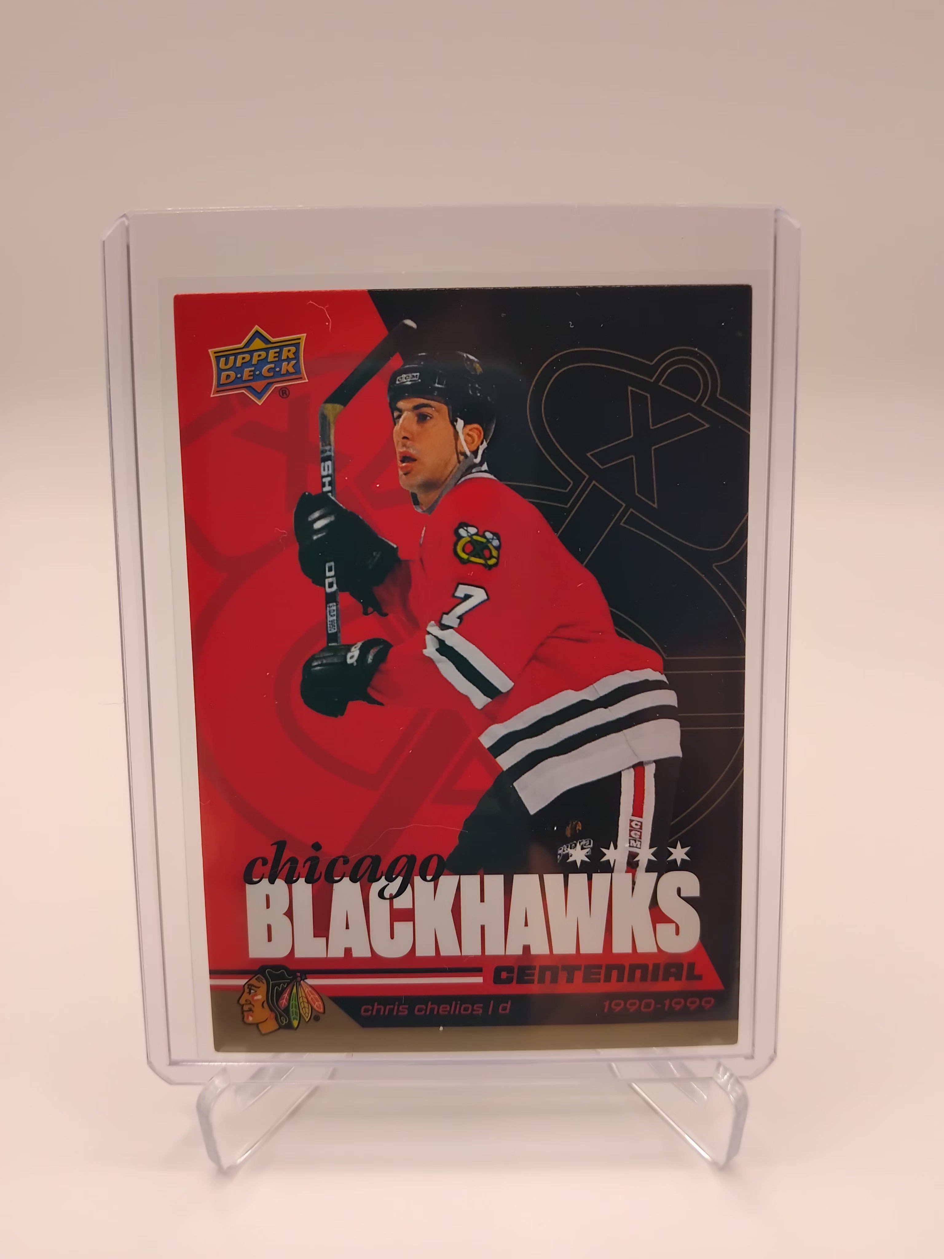 2025-26 Blackhawks Centennial Chris Chelios Gold