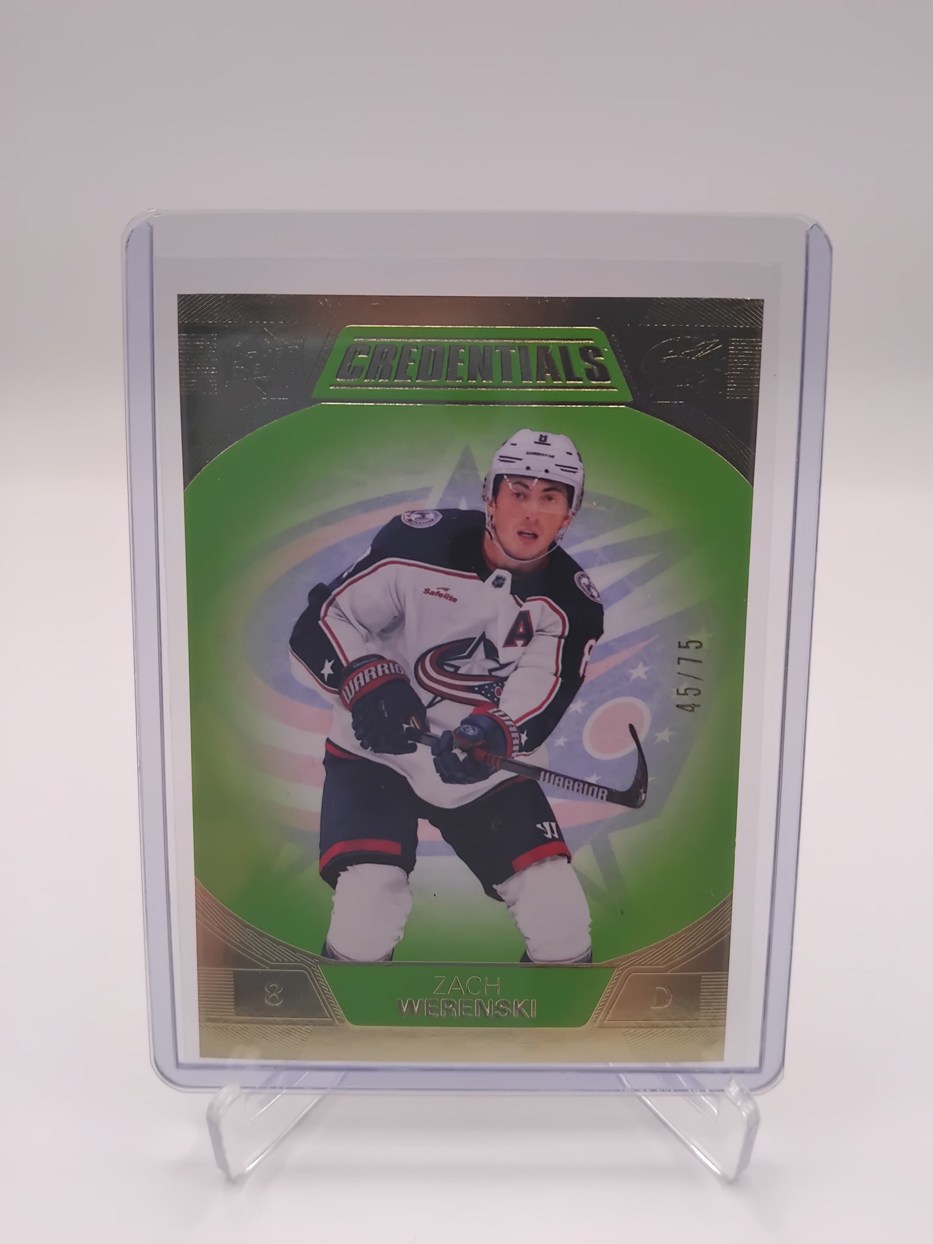 2022-23 Credentials Zach Werenski 45/75