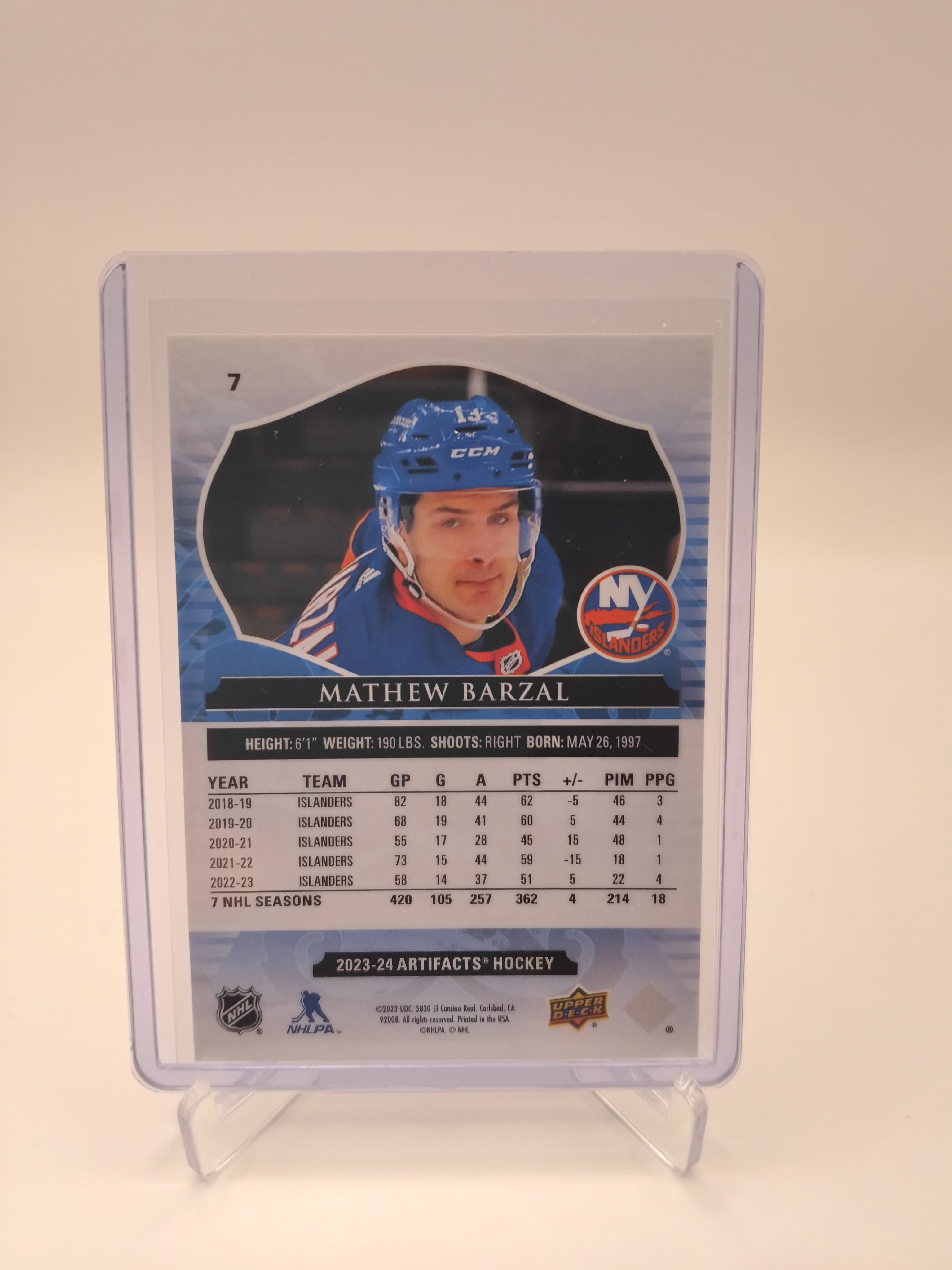 2023-24 Matthew Barzal 346/499