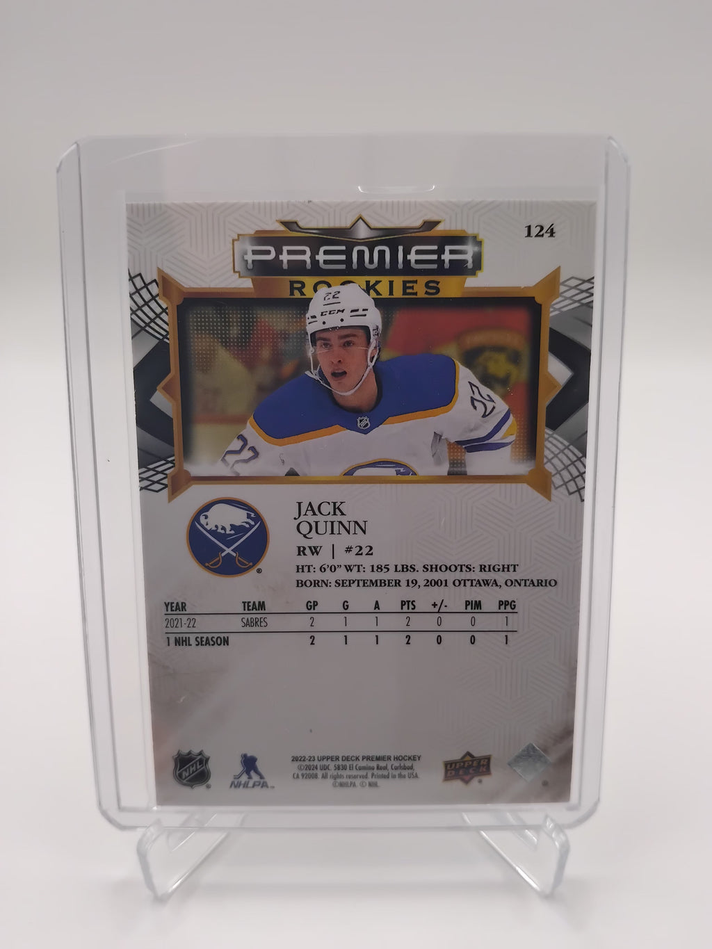 2022-23 Premier Jack Quinn 155/199