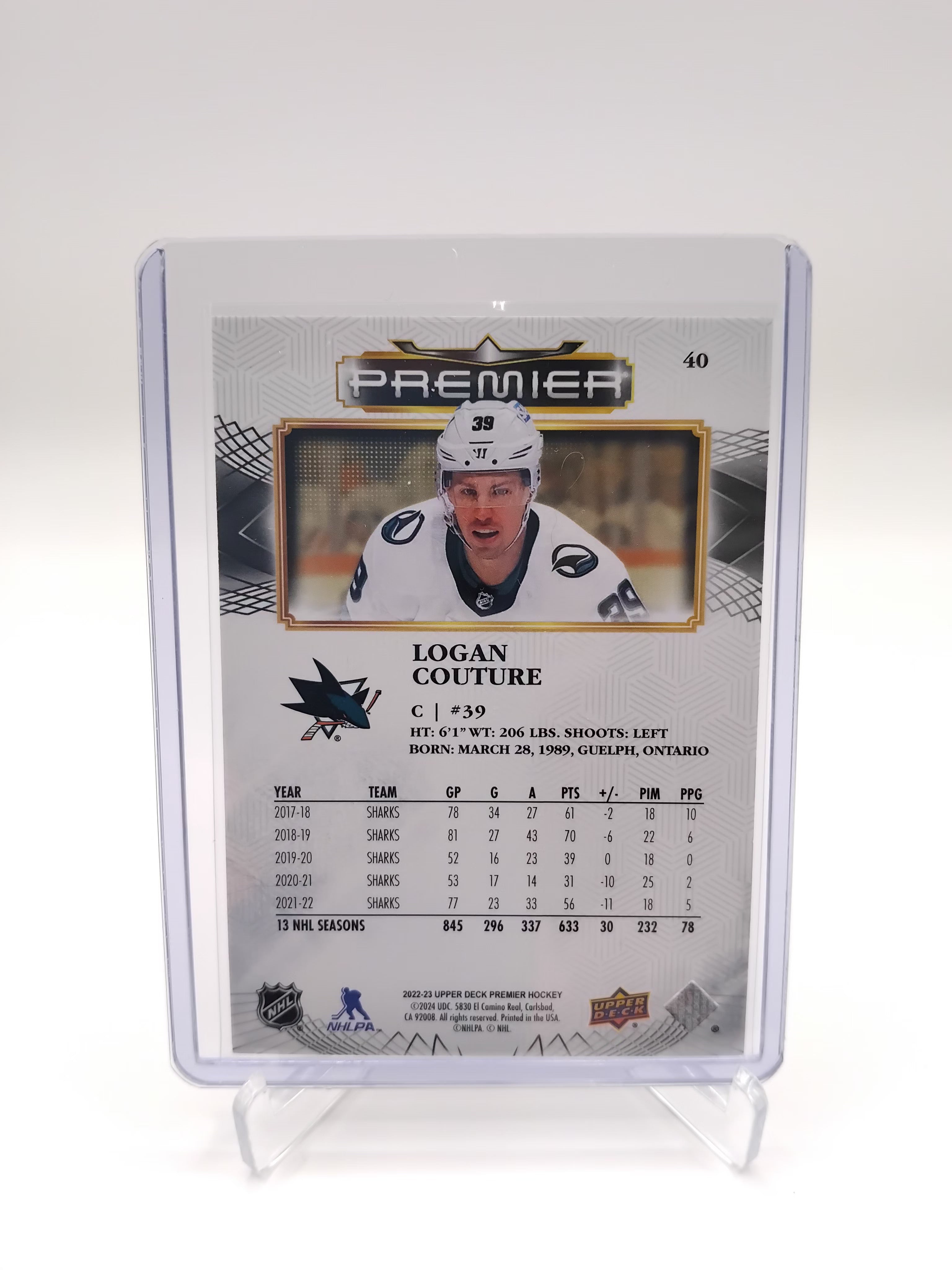 2022-23 Premier Logan Couture 246/299