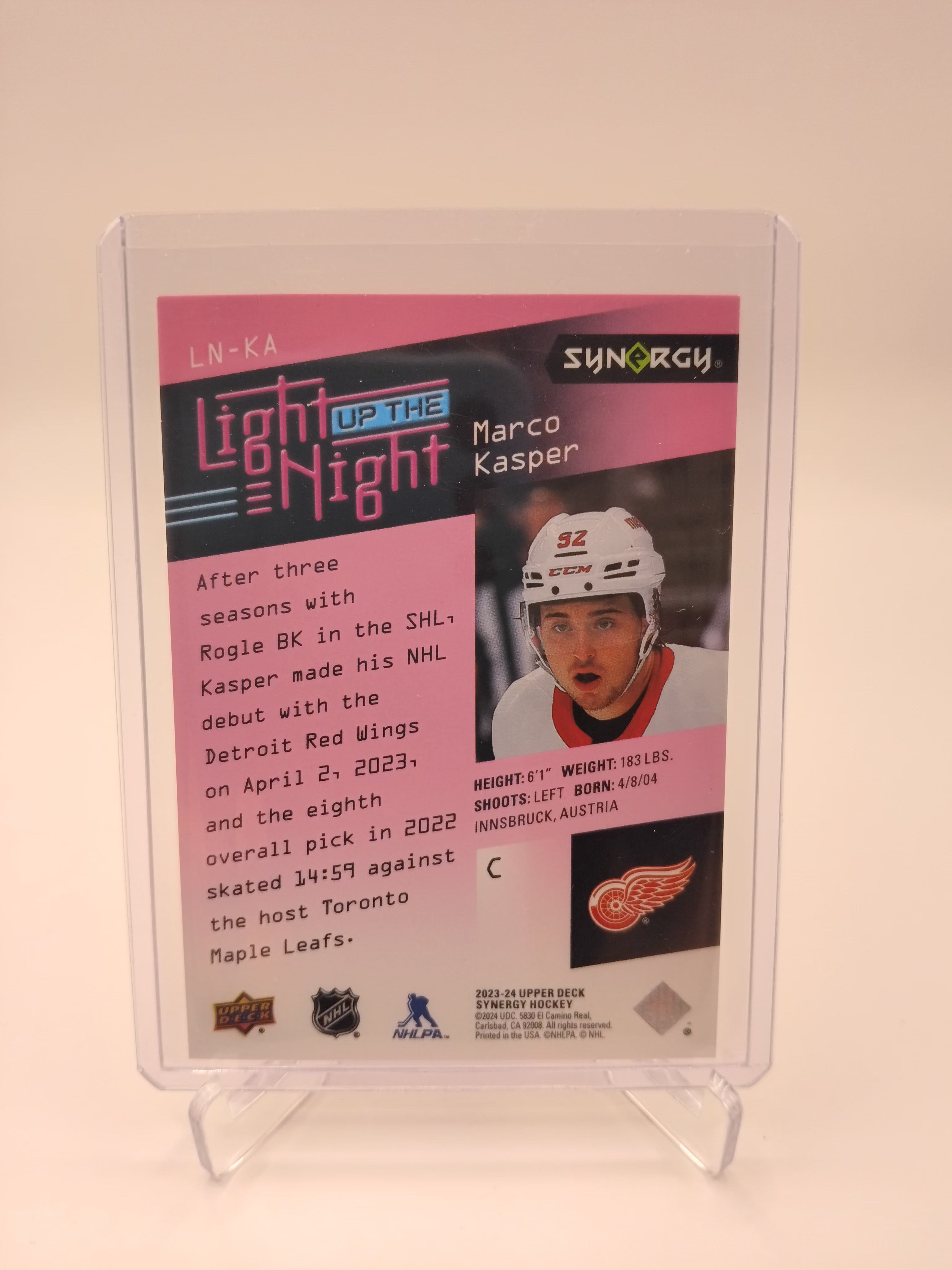 2023-24 Synergy Marco Kasper 551/699