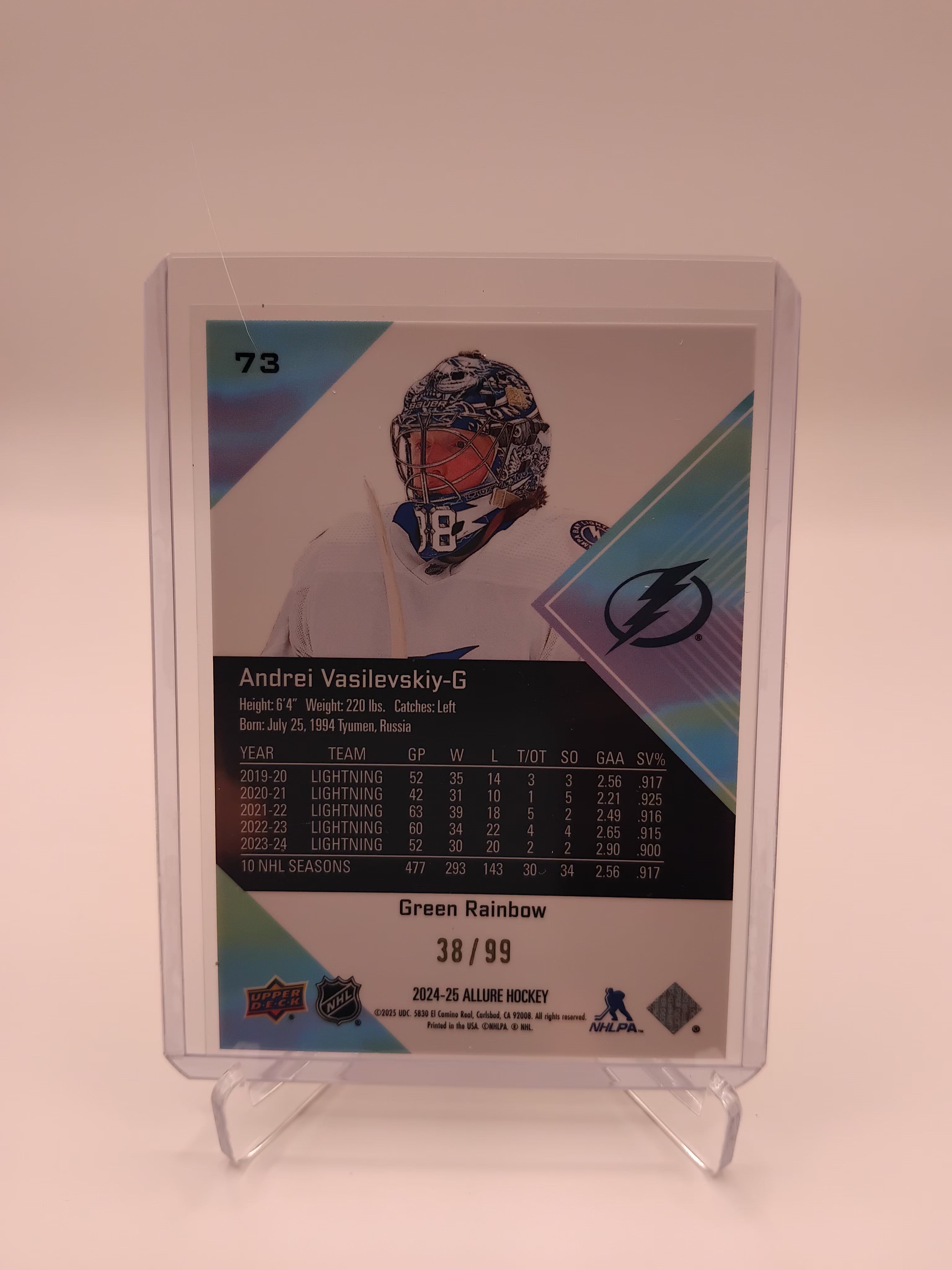 2024-25 Allure Andrei Vasilevskiy 38/99