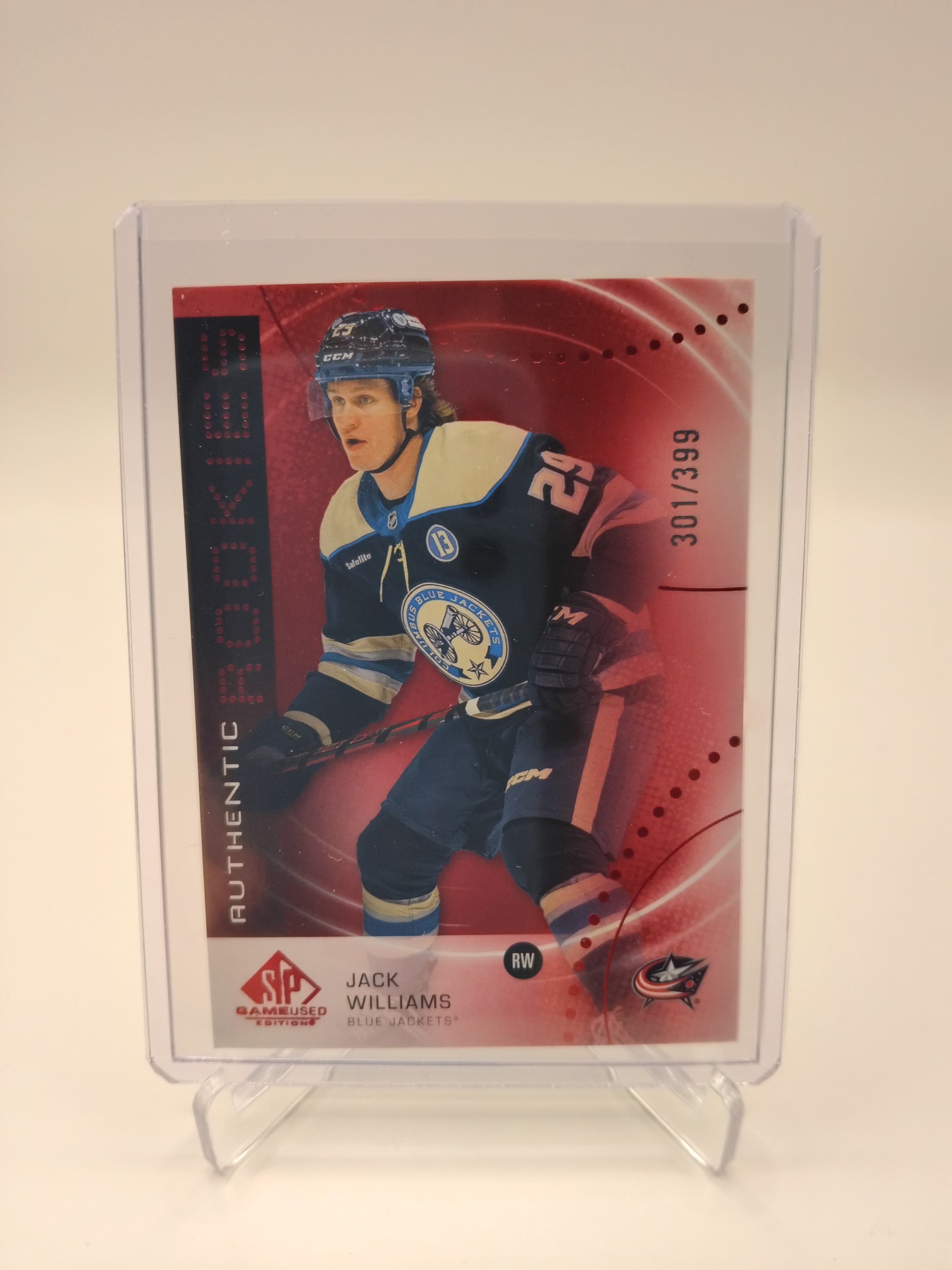 2025-26 SP Game Used Jack Williams 301/399