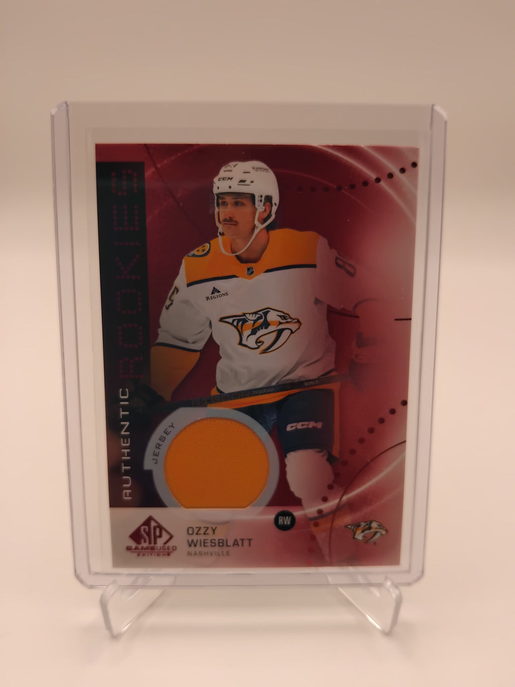2025-26 SP Game Used Ozzy Wiesblatt Jersey