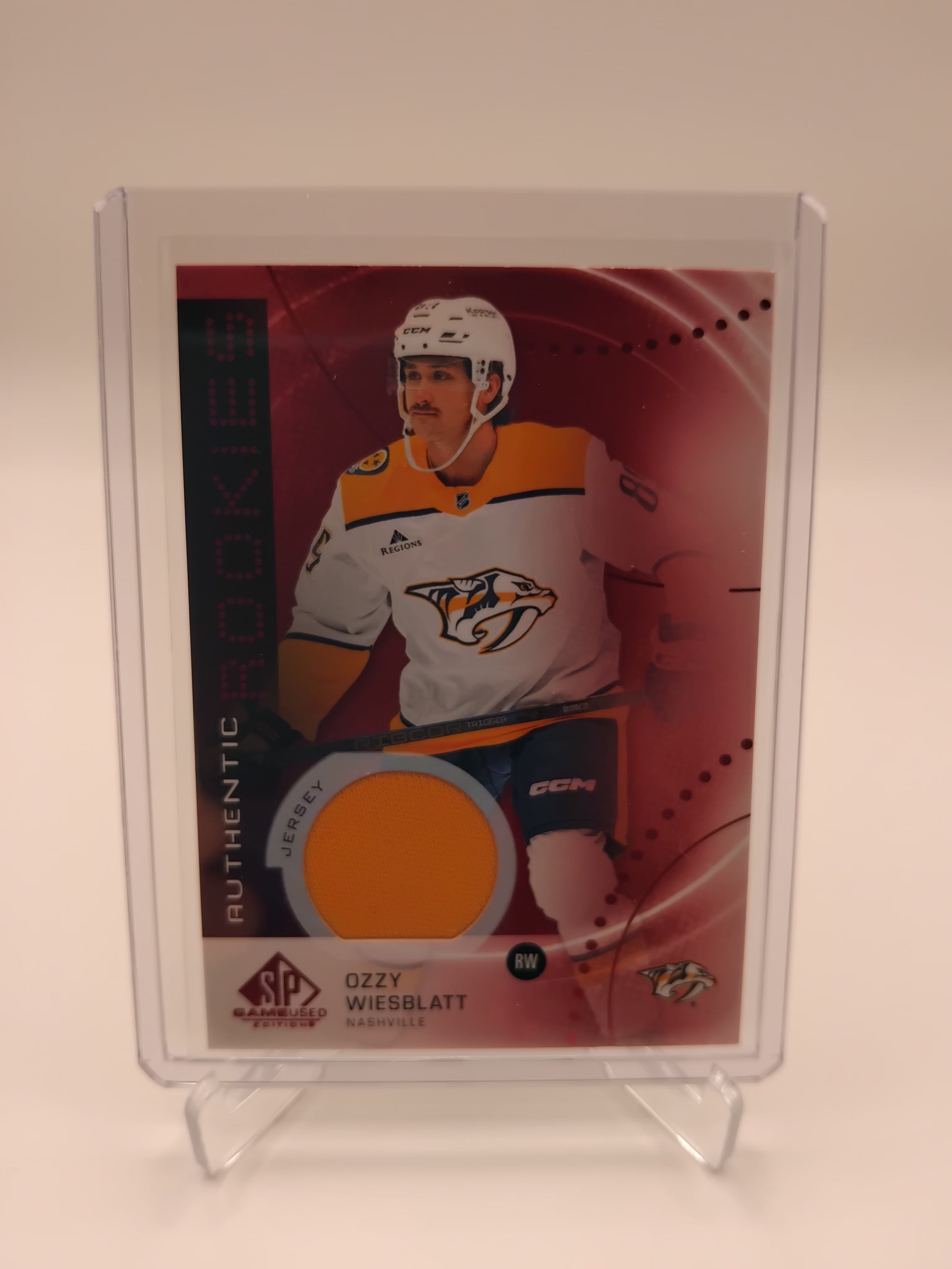 2025-26 SP Game Used Ozzy Wiesblatt Jersey